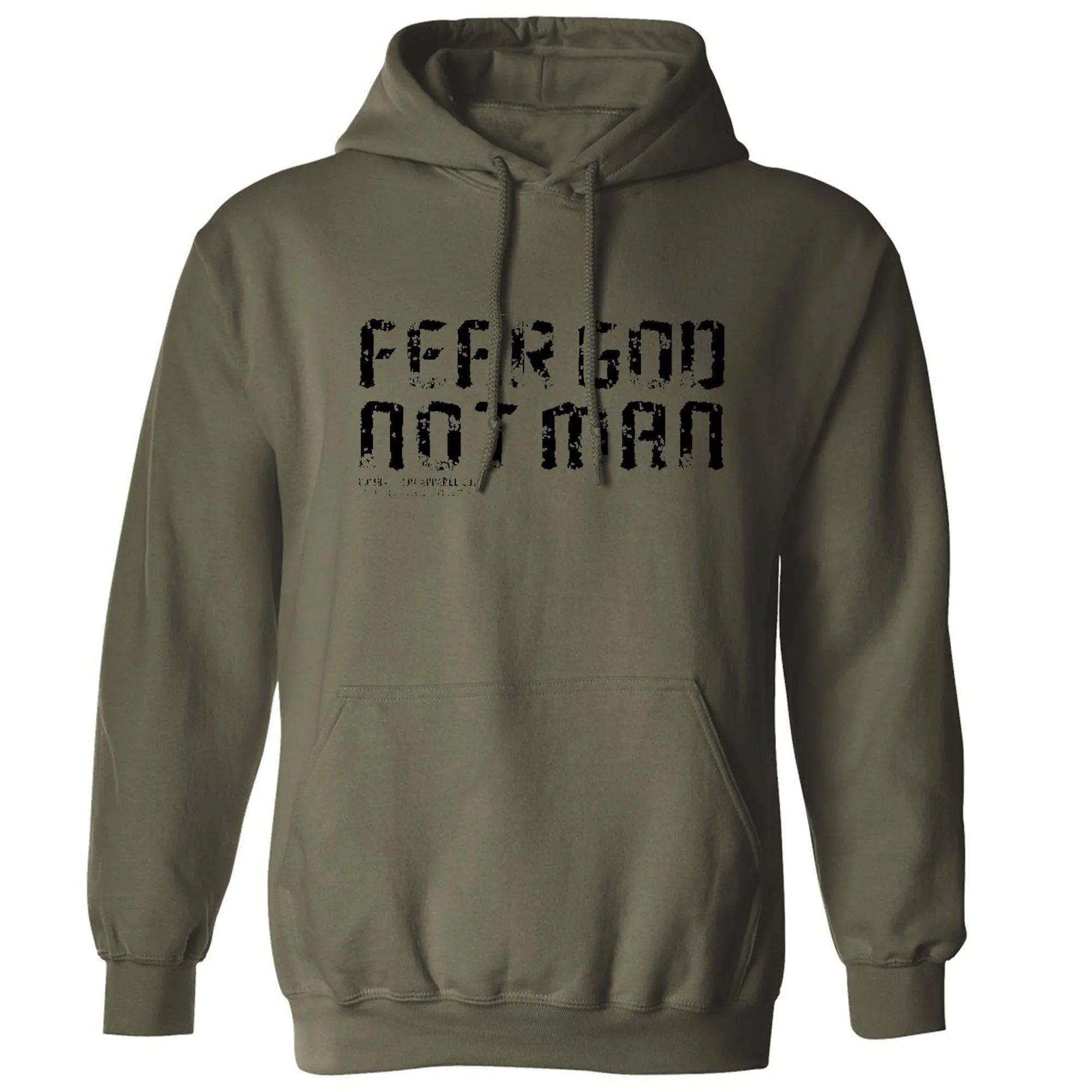 Fear God. Not Man Fleece Lined Hoodies - Combat Iron Apparel Co.