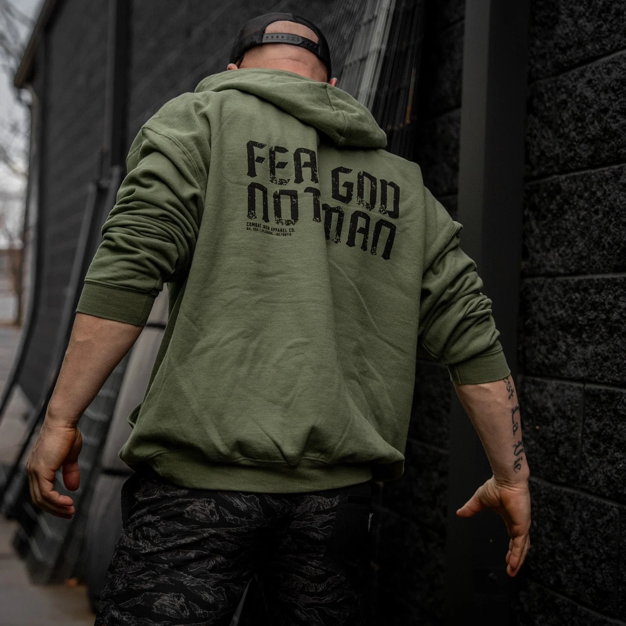 Fear God. Not Man Fleece Lined Hoodies - Combat Iron Apparel Co.