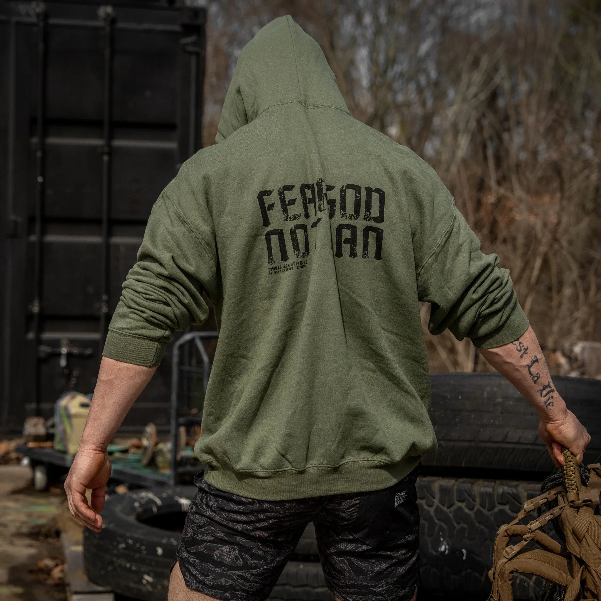 Fear God. Not Man Fleece Lined Hoodies - Combat Iron Apparel Co.