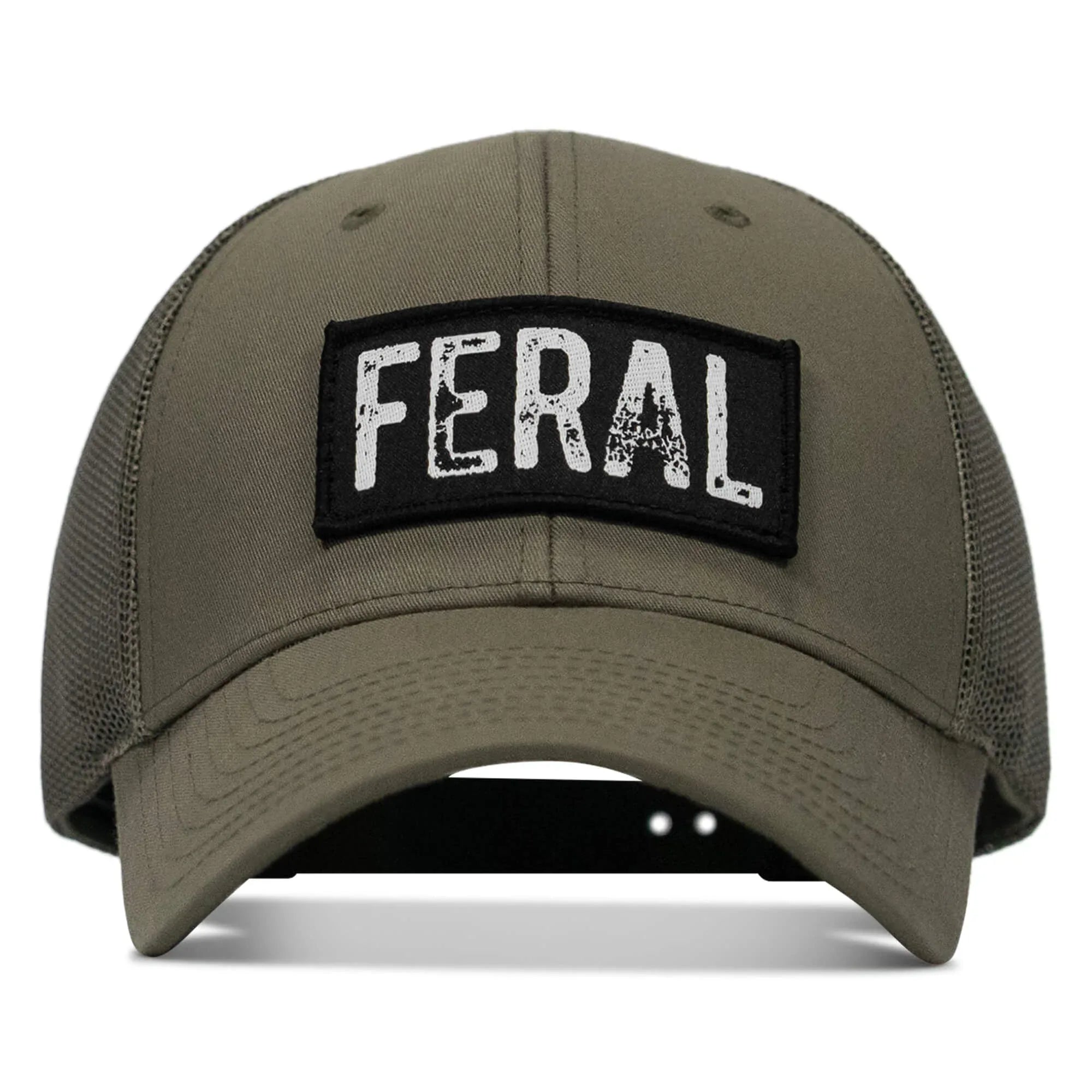 Feral Vintaged Patch Snapback Hat - Combat Iron Apparel Co.