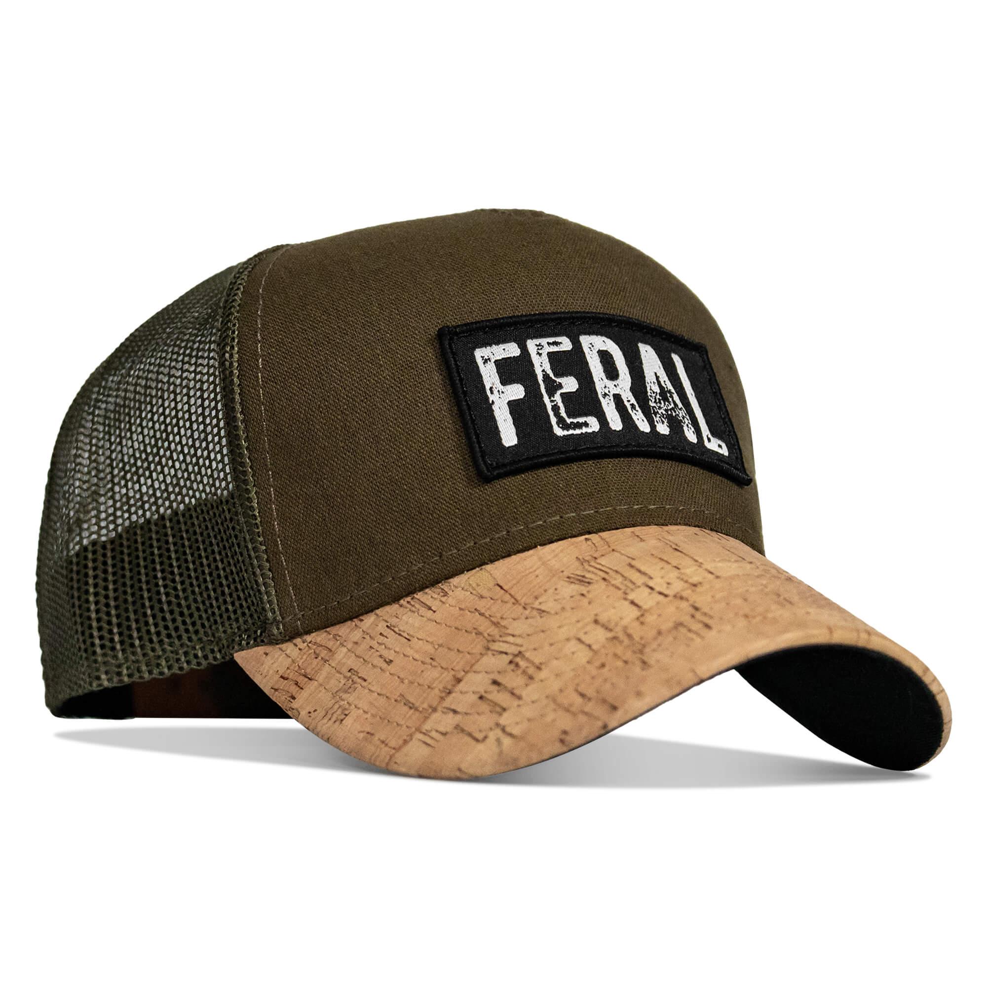 Feral Vintaged Patch Snapback Hat - Combat Iron Apparel Co.
