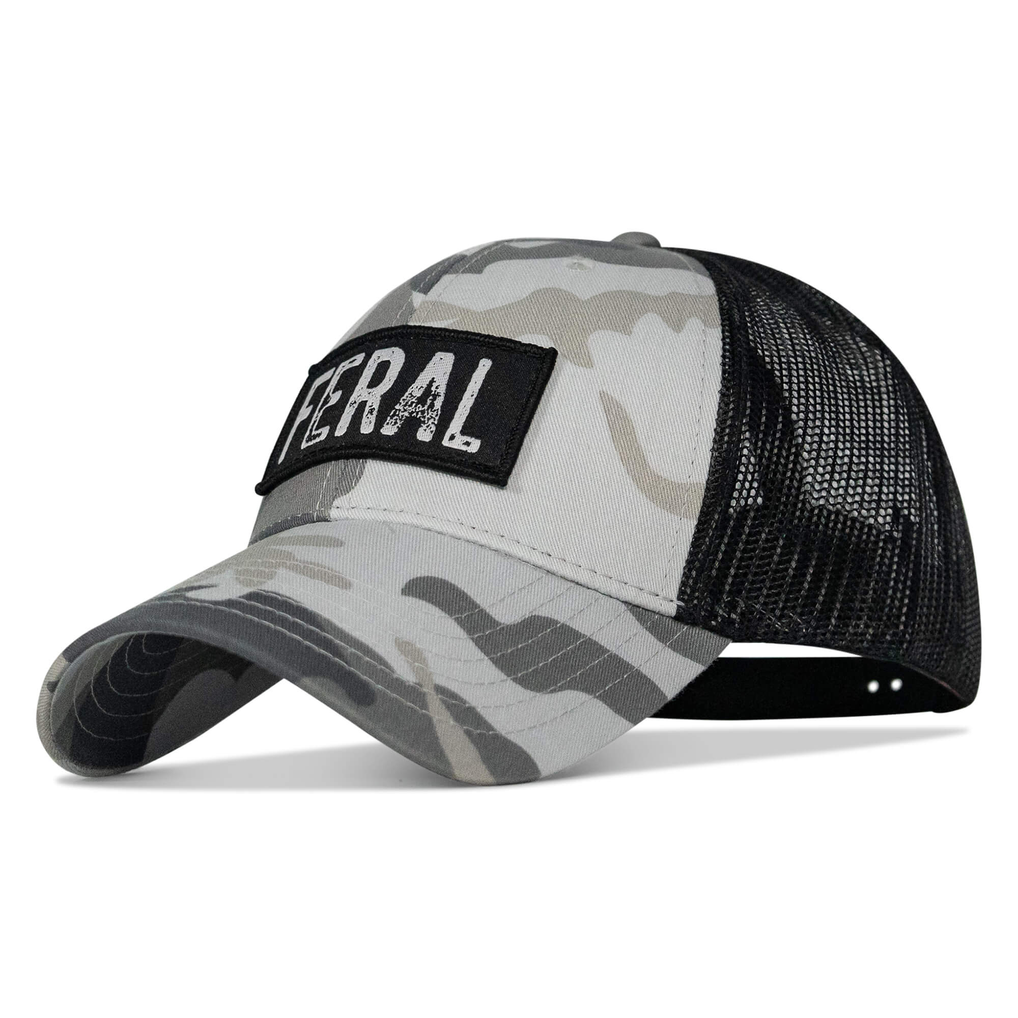Feral Vintaged Patch Snapback Hat - Combat Iron Apparel Co.
