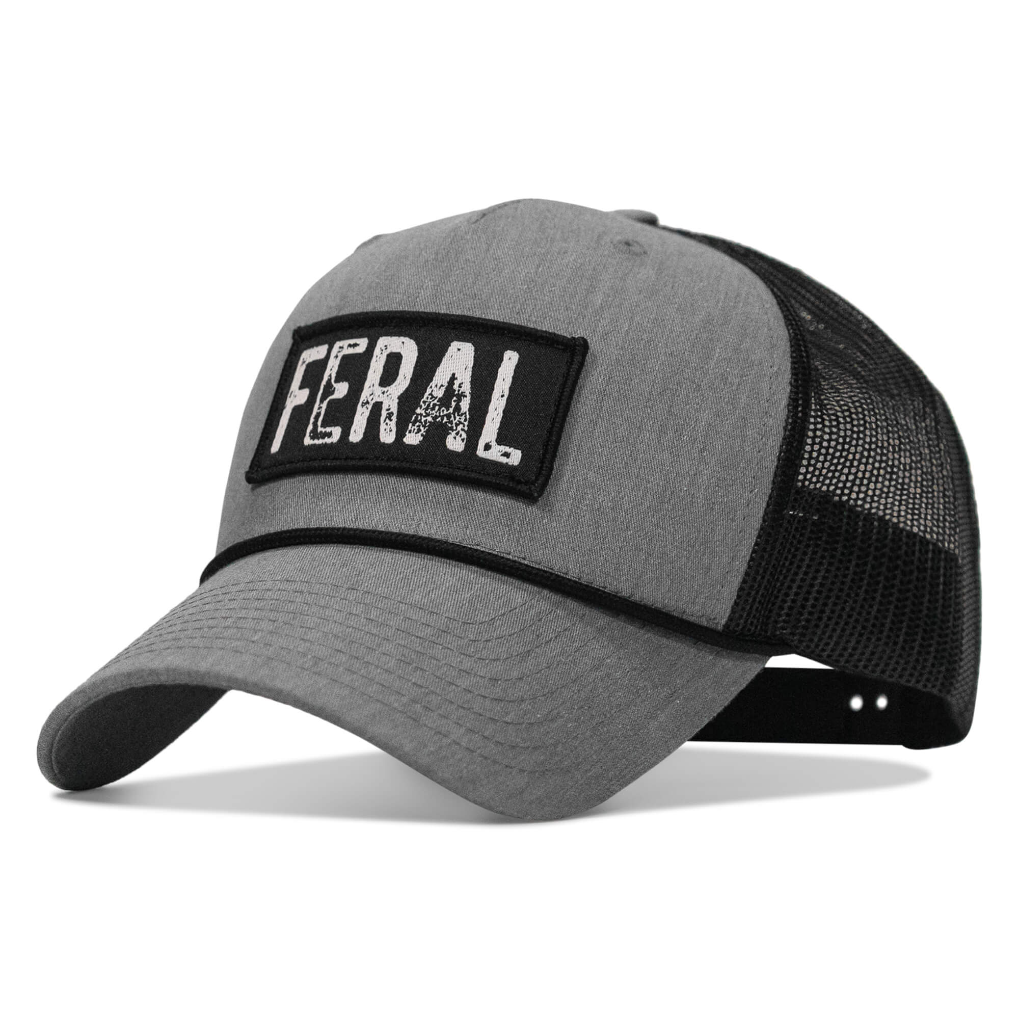 Feral Patch Rope Snapback Hat - Combat Iron Apparel Co.