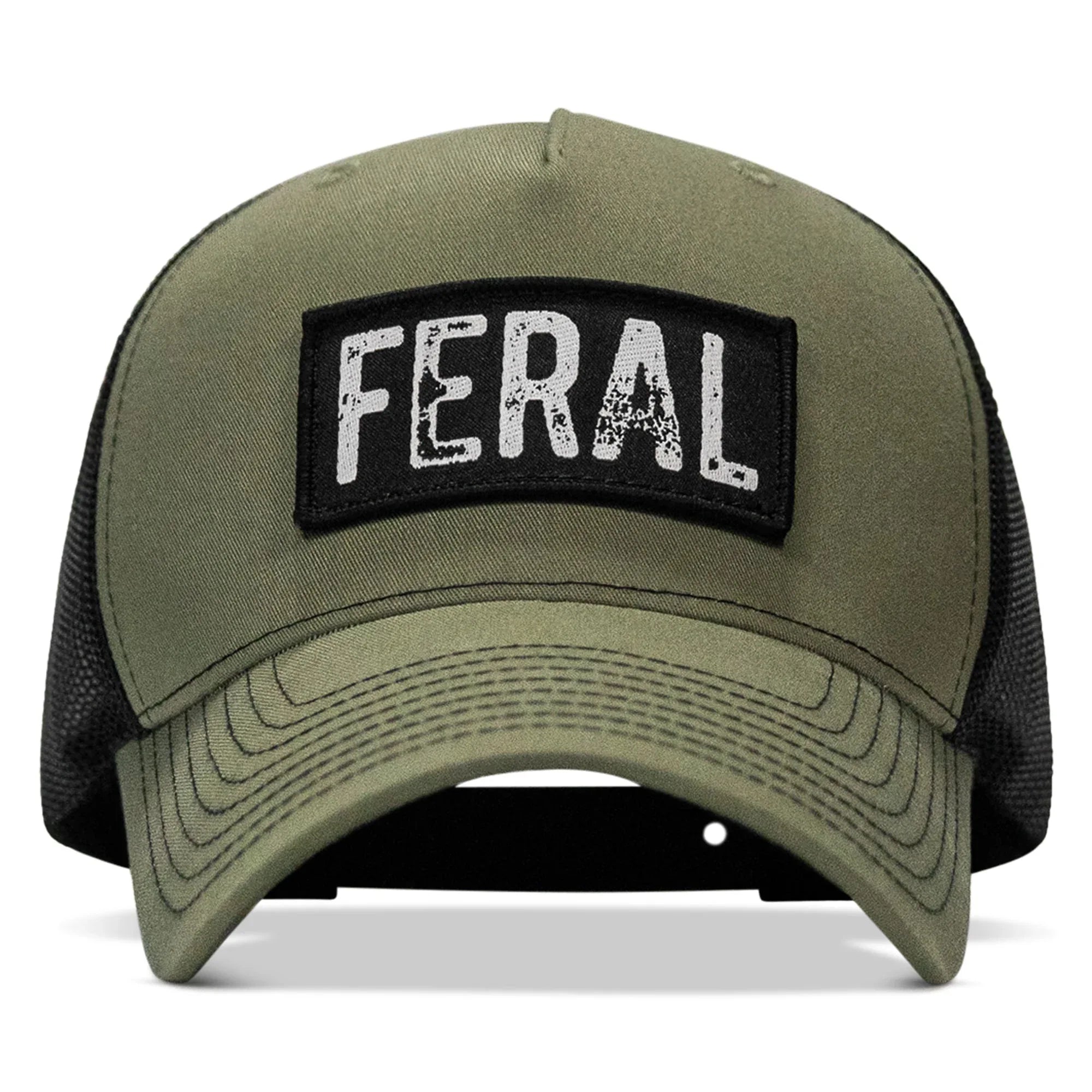 Feral Vintaged Patch Snapback Hat - Combat Iron Apparel Co.