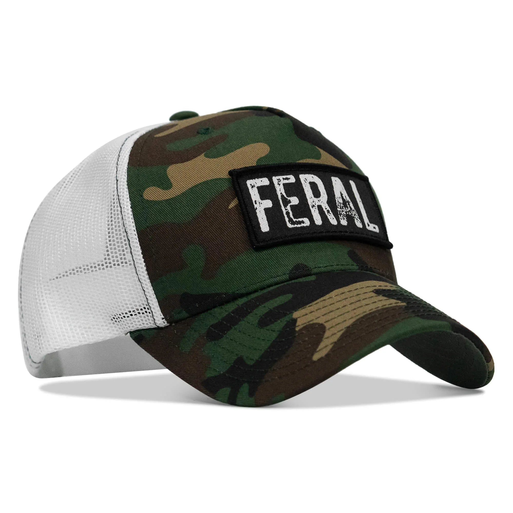 Feral Vintaged Patch Snapback Hat - Combat Iron Apparel Co.