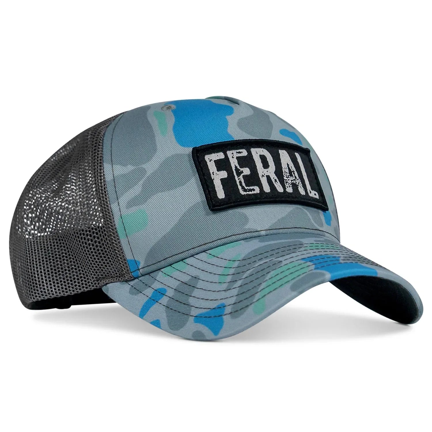 Feral Vintaged Patch Snapback Hat - Combat Iron Apparel Co.