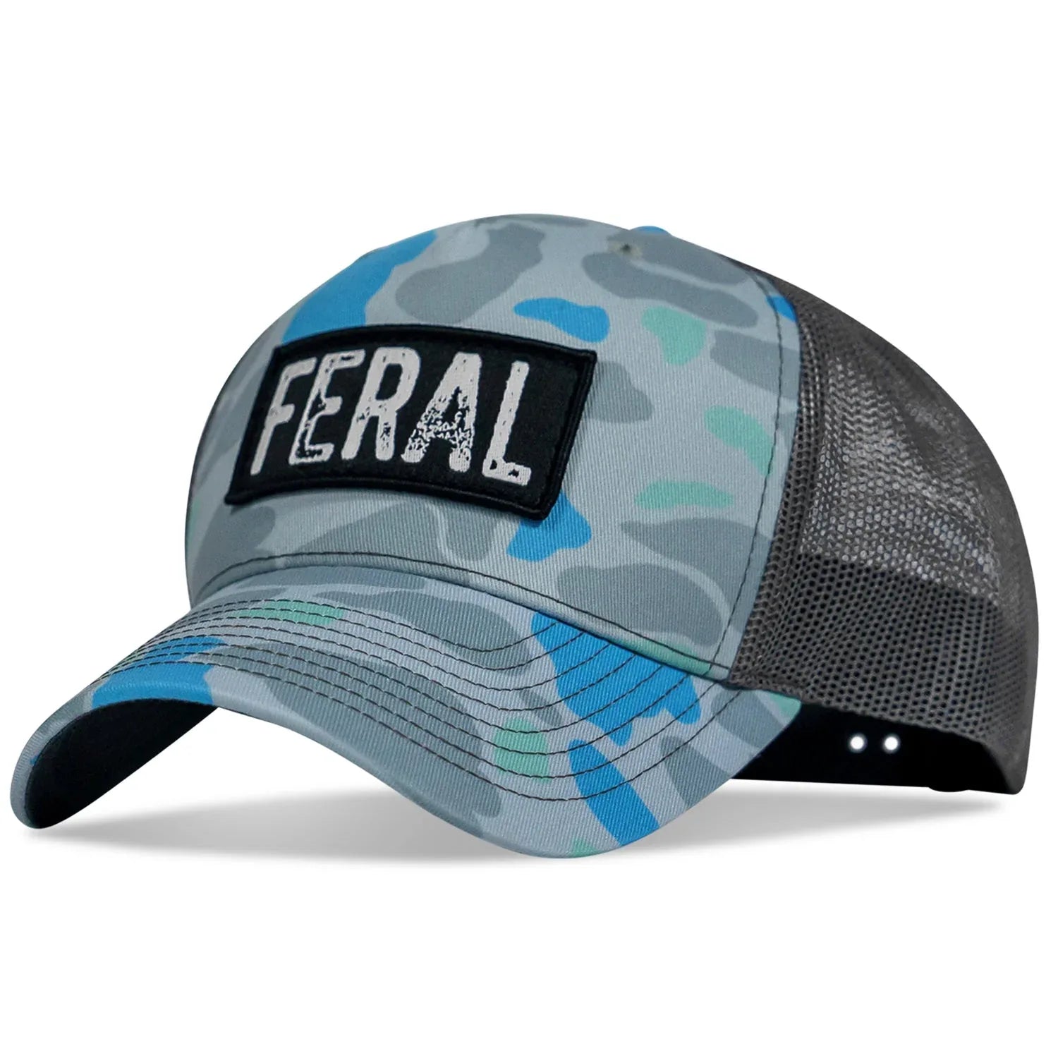 Feral Vintaged Patch Snapback Hat - Combat Iron Apparel Co.