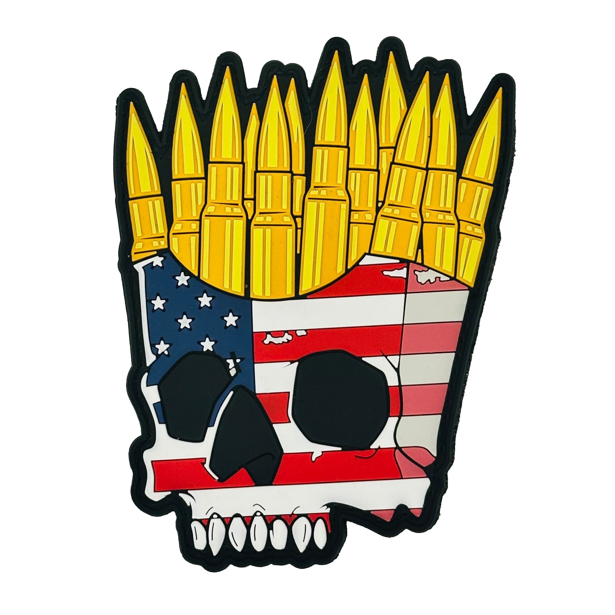 Tactical Gear Junkie Patches American Flag Freedom Fries - 3.75" PVC Patch