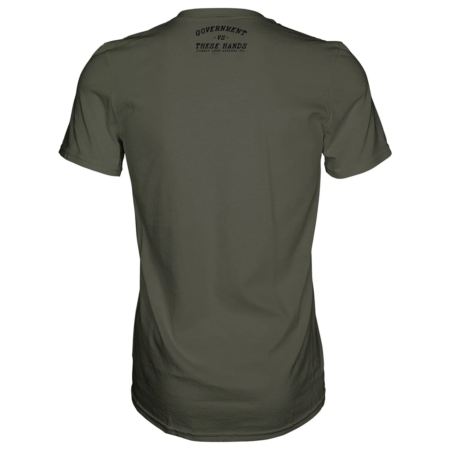 Government -vs- These Hands Men's T-Shirt - Combat Iron Apparel Co.