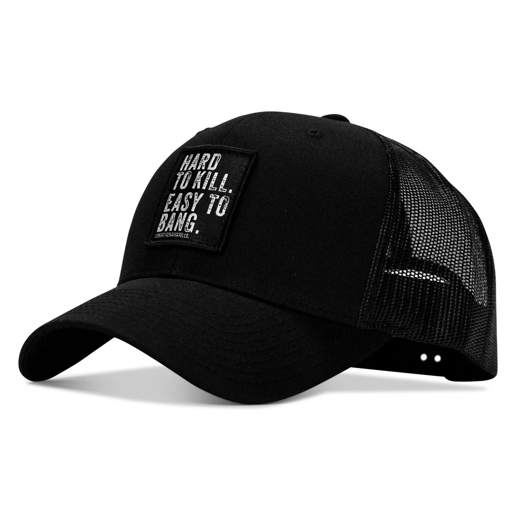 Hard to Kill. Easy to Bang. Patch Snapback Hat - Combat Iron Apparel Co.