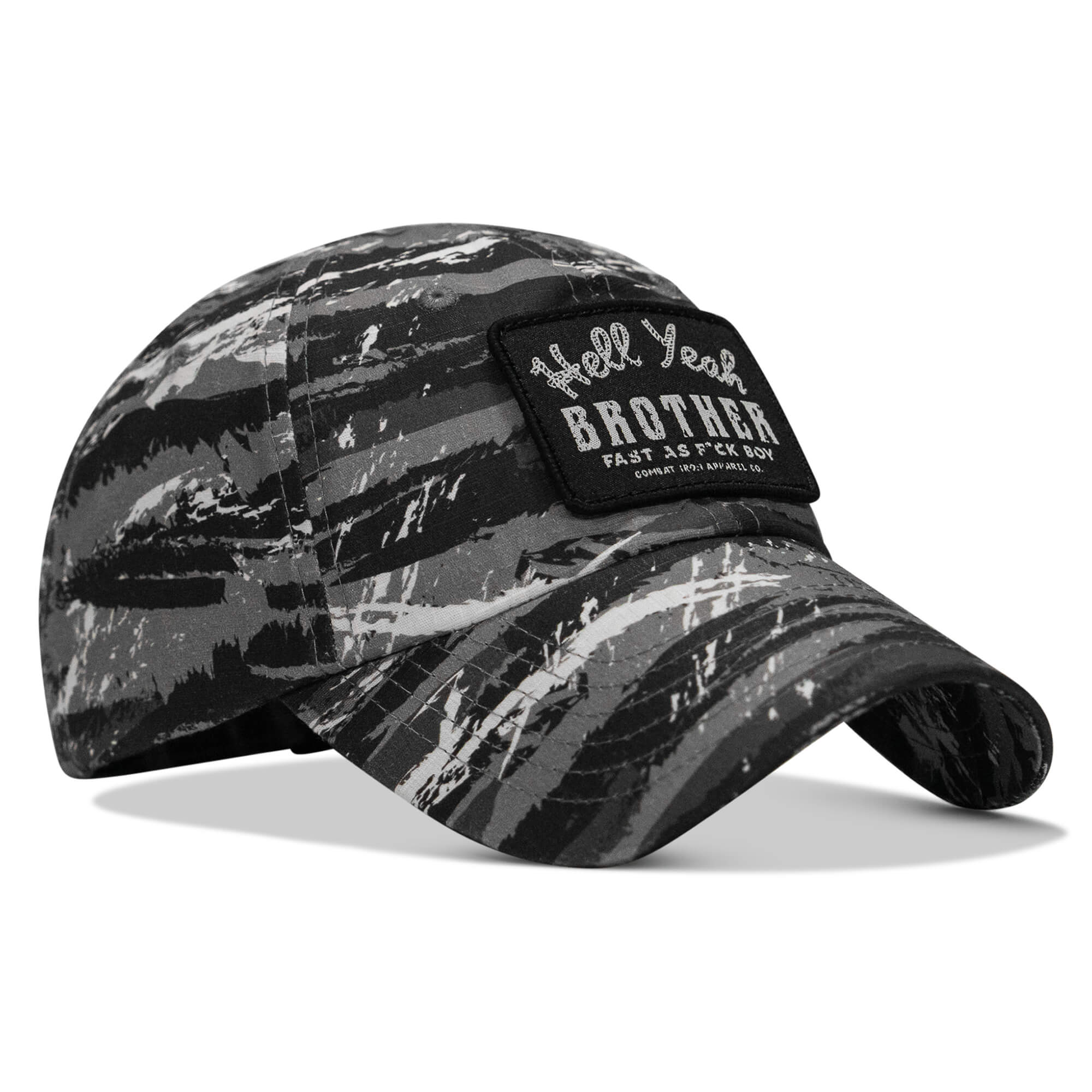 Hell Yeah Brother Patch Tactical Ripstop Mesh Snapback Hat - Combat Iron Apparel Co.