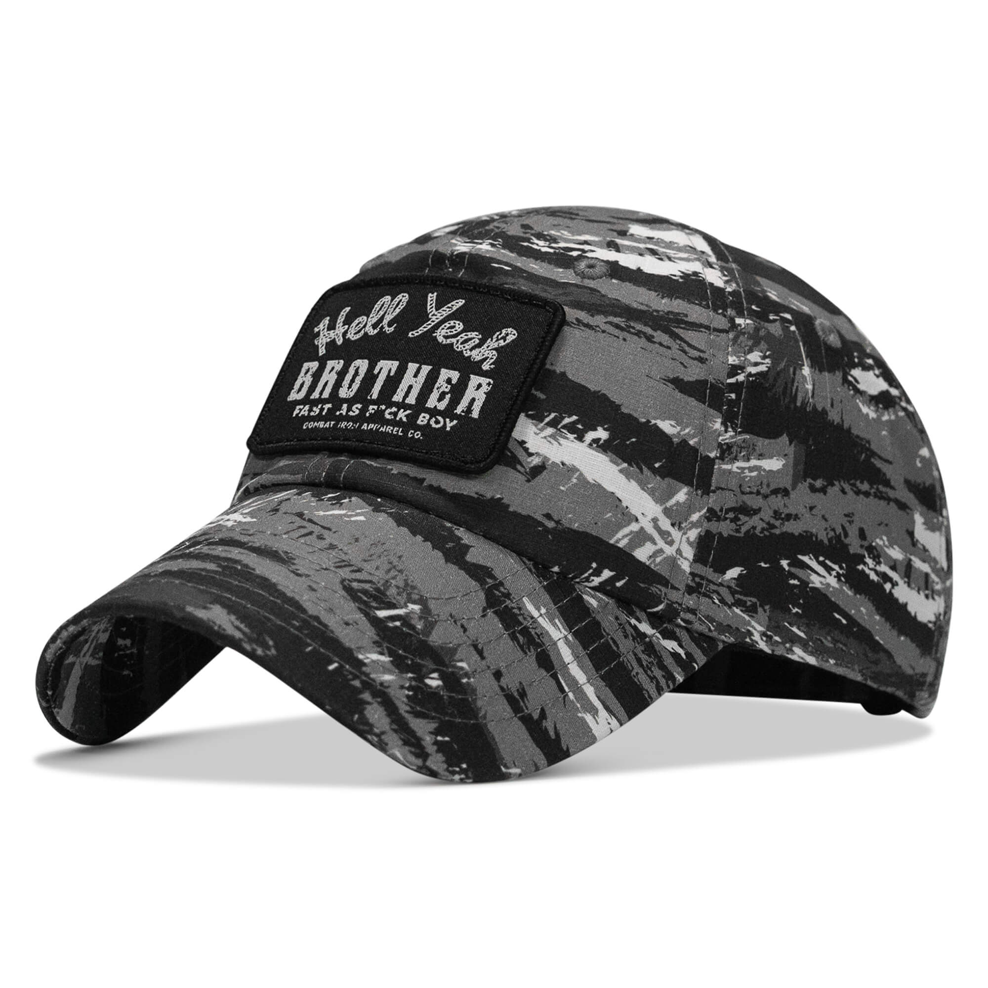 Hell Yeah Brother Patch Tactical Ripstop Mesh Snapback Hat - Combat Iron Apparel Co.