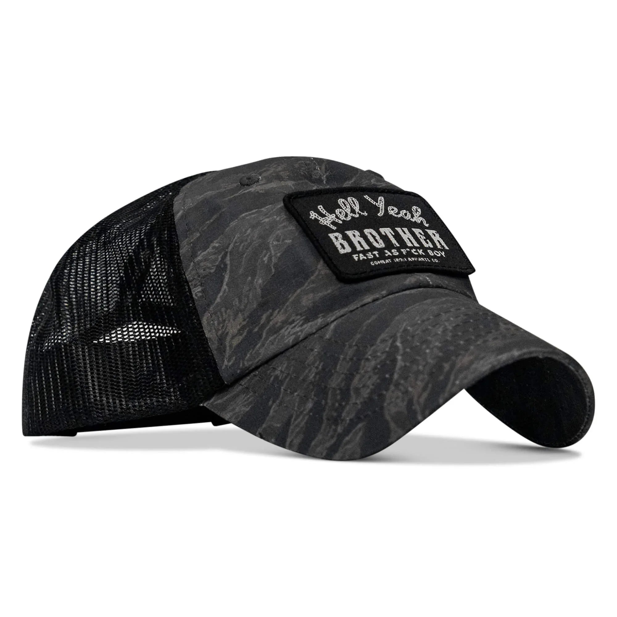 Hell Yeah Brother Patch Tactical Ripstop Mesh Snapback Hat - Combat Iron Apparel Co.