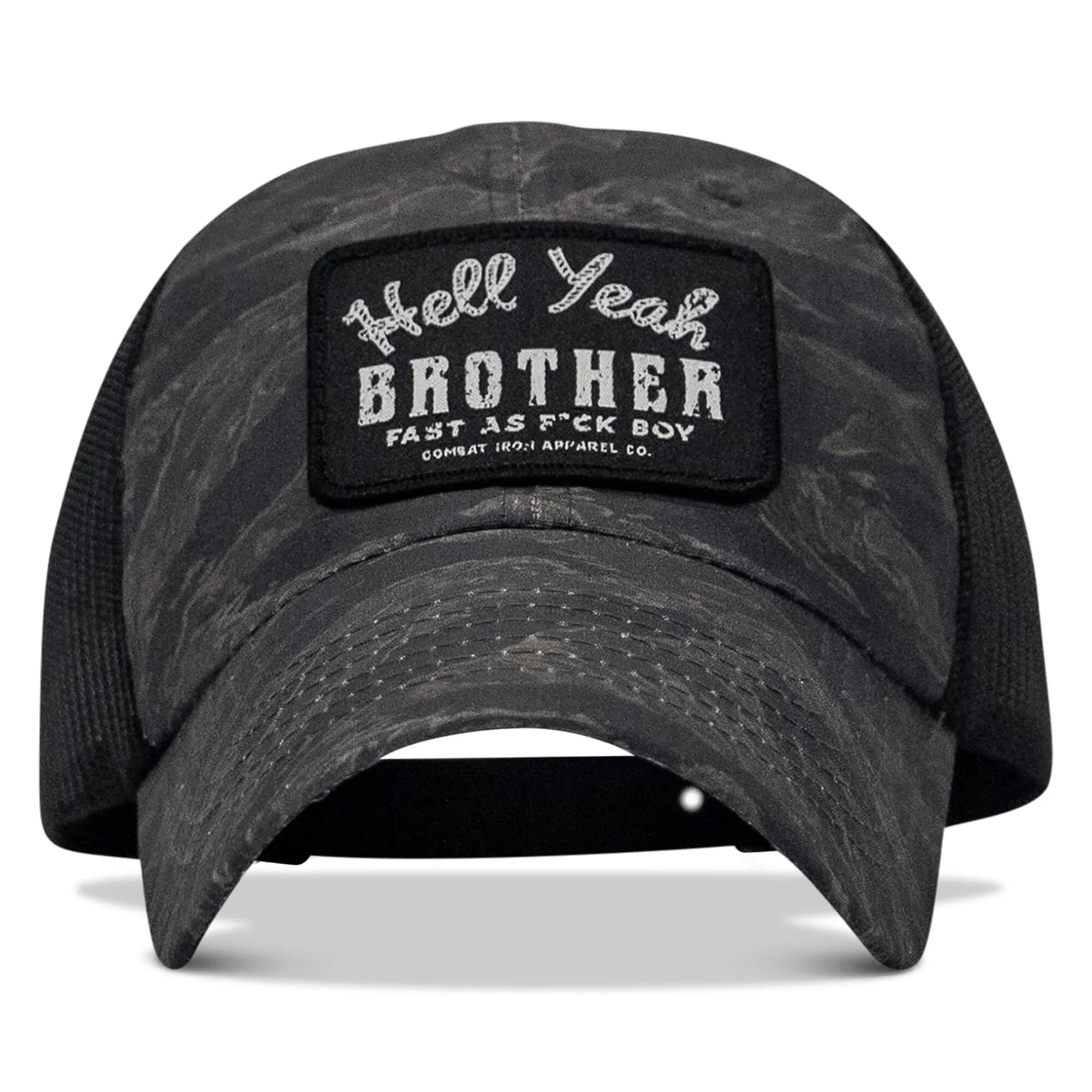 Hell Yeah Brother Patch Tactical Ripstop Mesh Snapback Hat - Combat Iron Apparel Co.