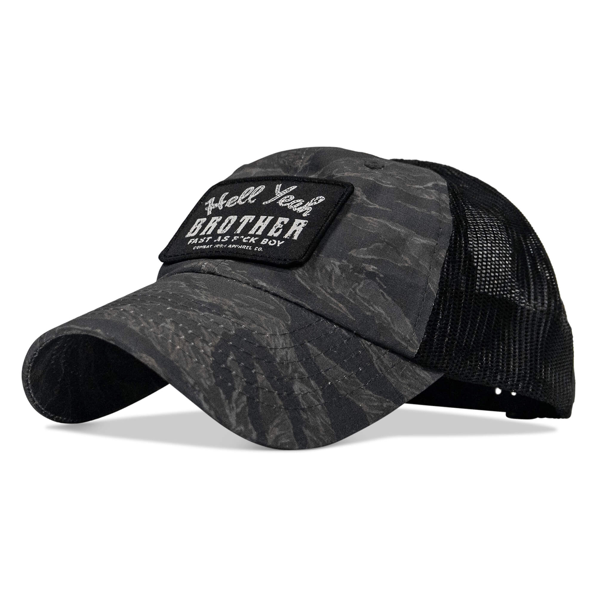 Hell Yeah Brother Patch Tactical Ripstop Mesh Snapback Hat - Combat Iron Apparel Co.