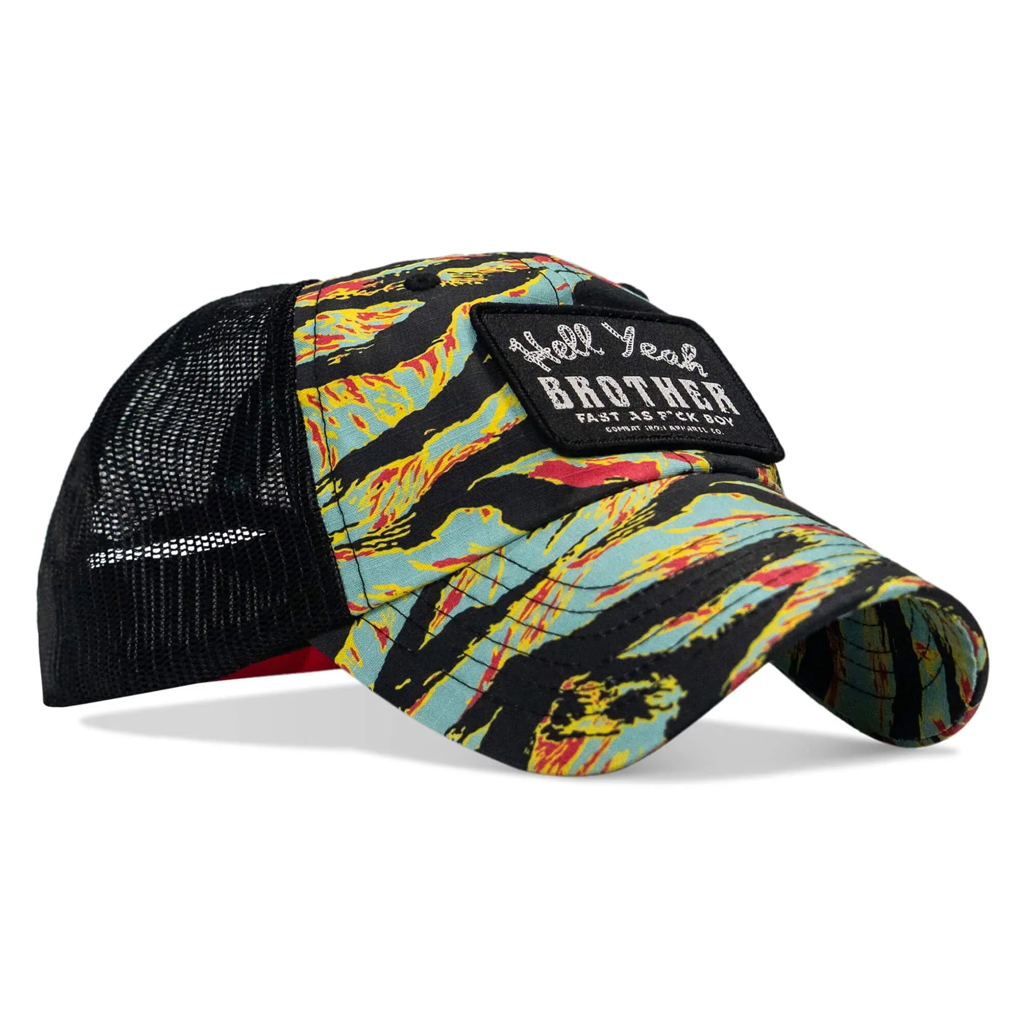 Hell Yeah Brother Patch Tactical Ripstop Mesh Snapback Hat - Combat Iron Apparel Co.