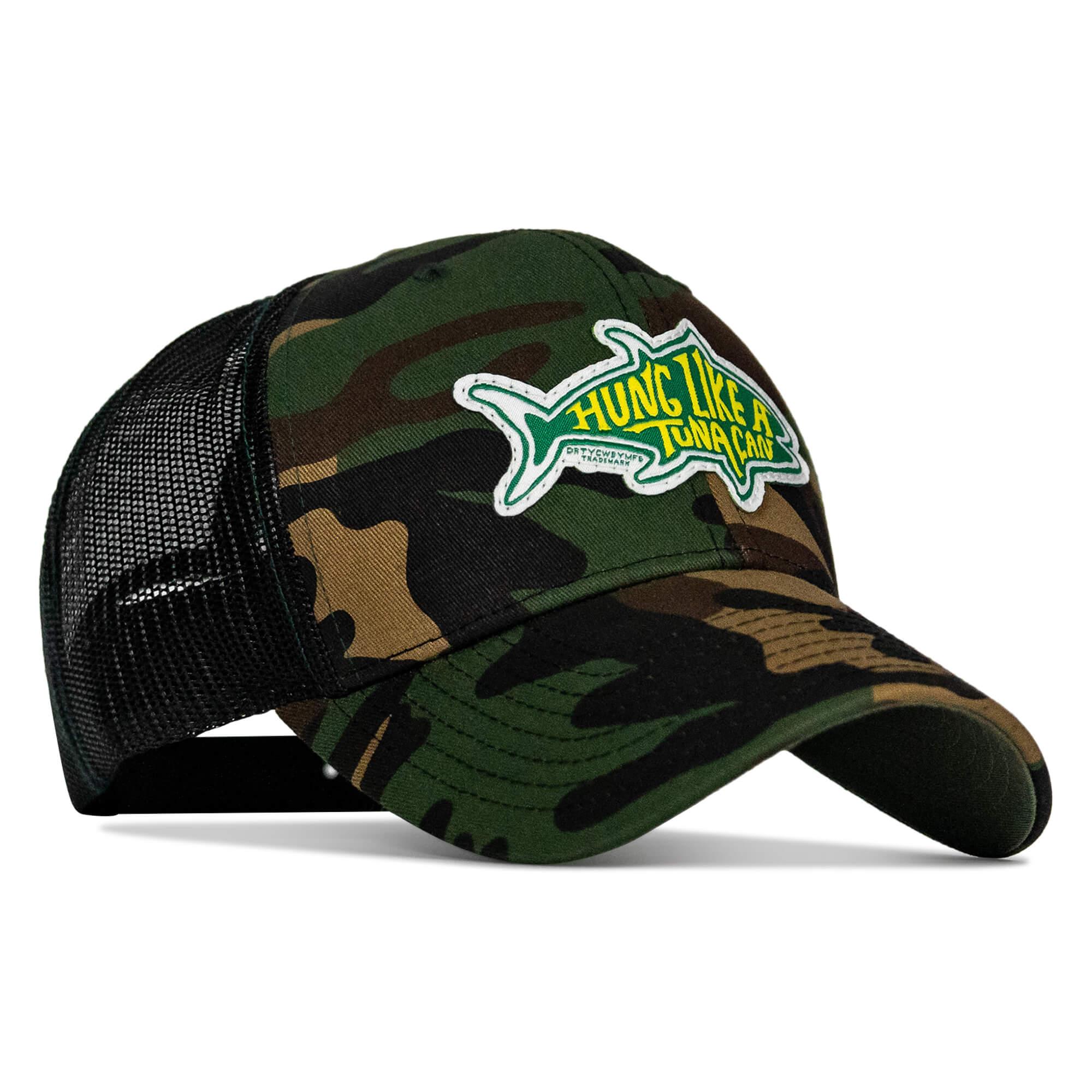 Hung Like A Tuna Can Snapback Hat - Combat Iron Apparel Co.