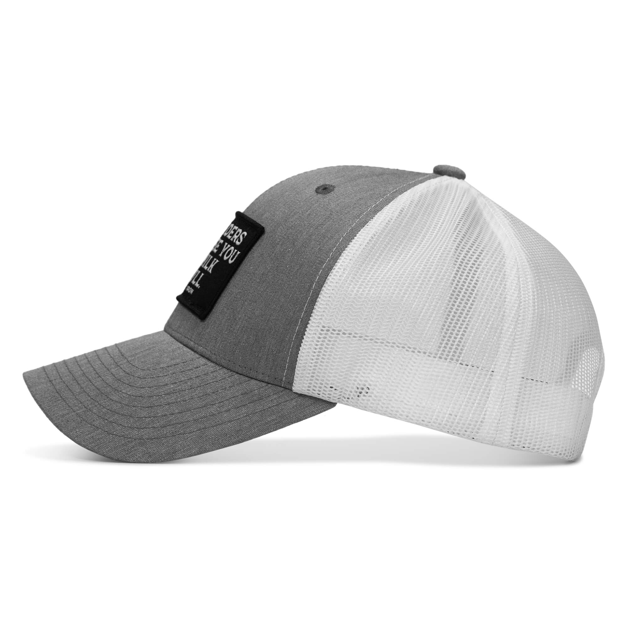 If Genders Confuse You, Go Milk A Bull Patch Snapback Hat - Combat Iron Apparel Co.