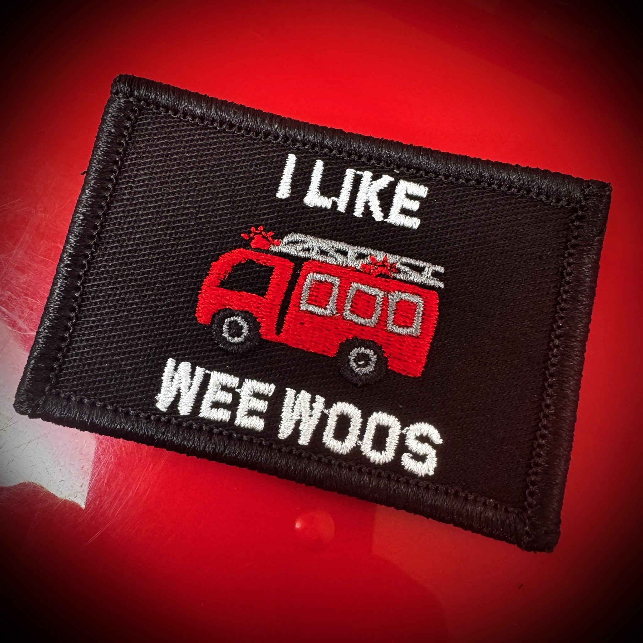 I Like WEEWOOS - 2x3 Embroidered Patch