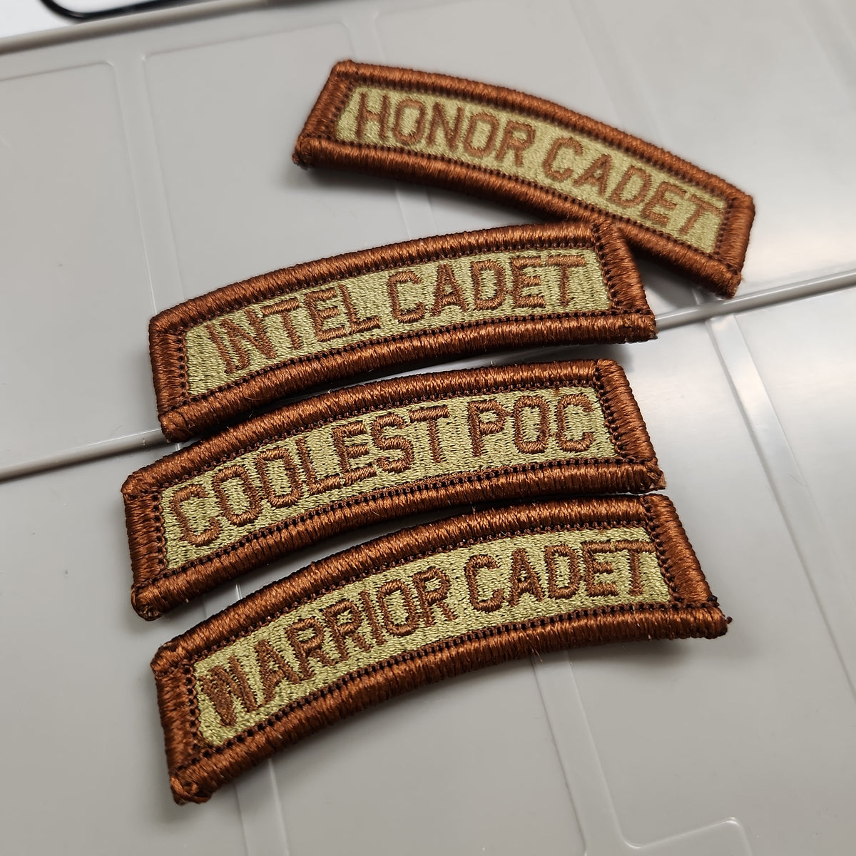 Custom Text Patch Fully Embroidered USAF OCP/Spice - Tab