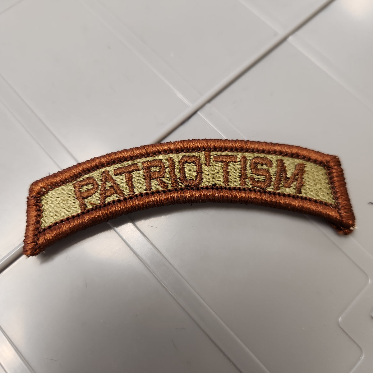 Custom Text Patch Fully Embroidered USAF OCP/Spice - Tab