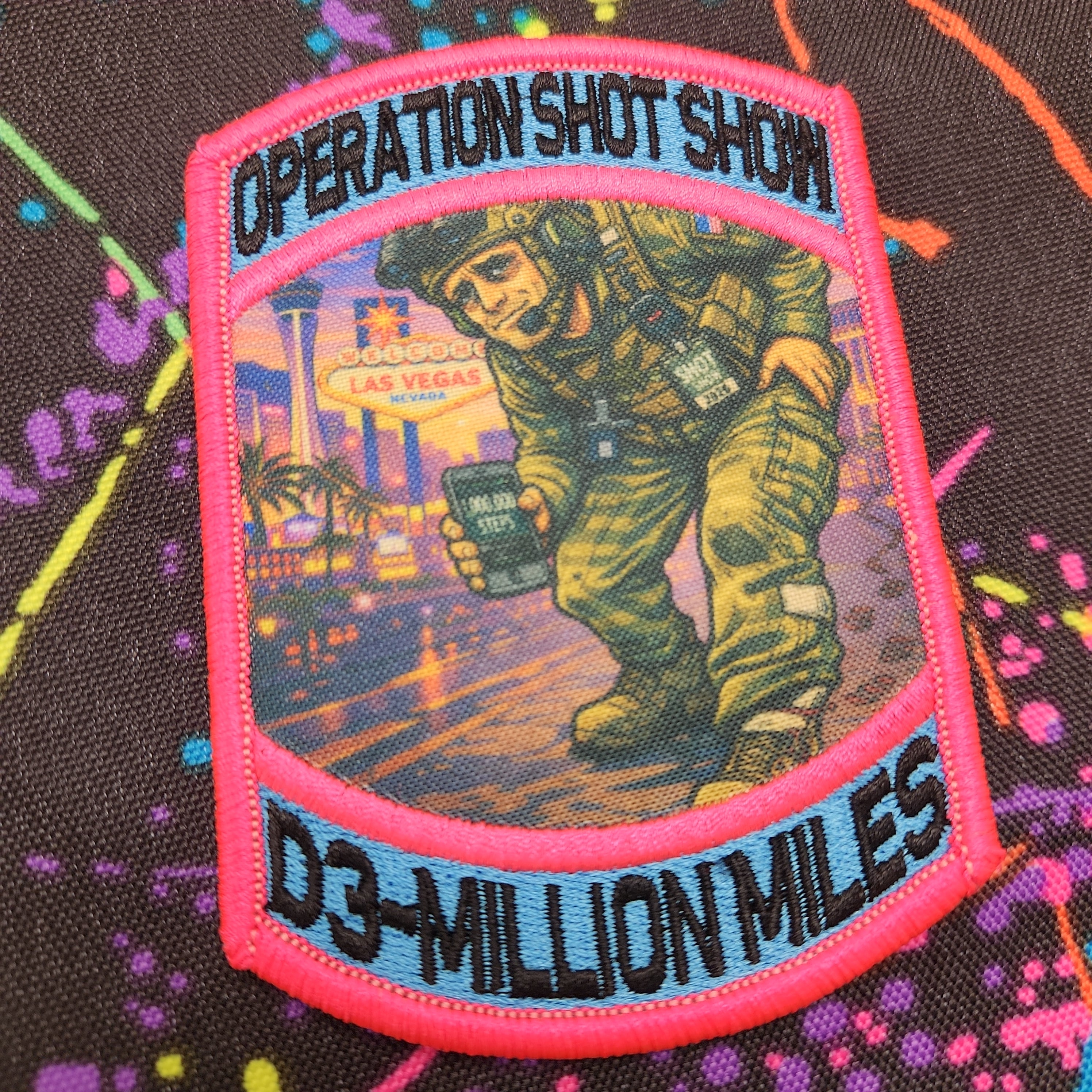 Operation Shot Show - D3 - Million Miles - Subroidery Patch