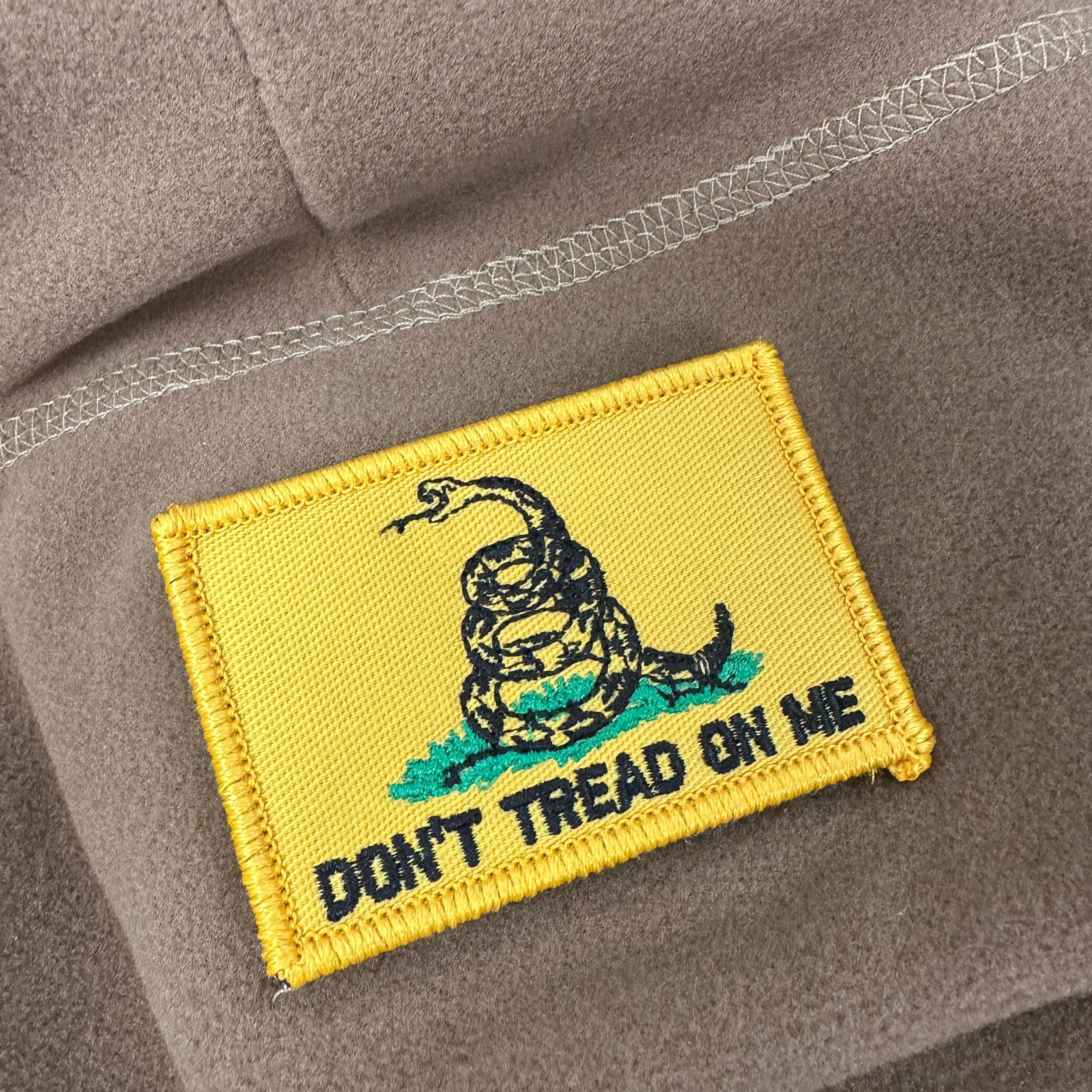 Tactical Gear Junkie Patches Don't Tread on Me Gadsden Snake - 2x3 Patch