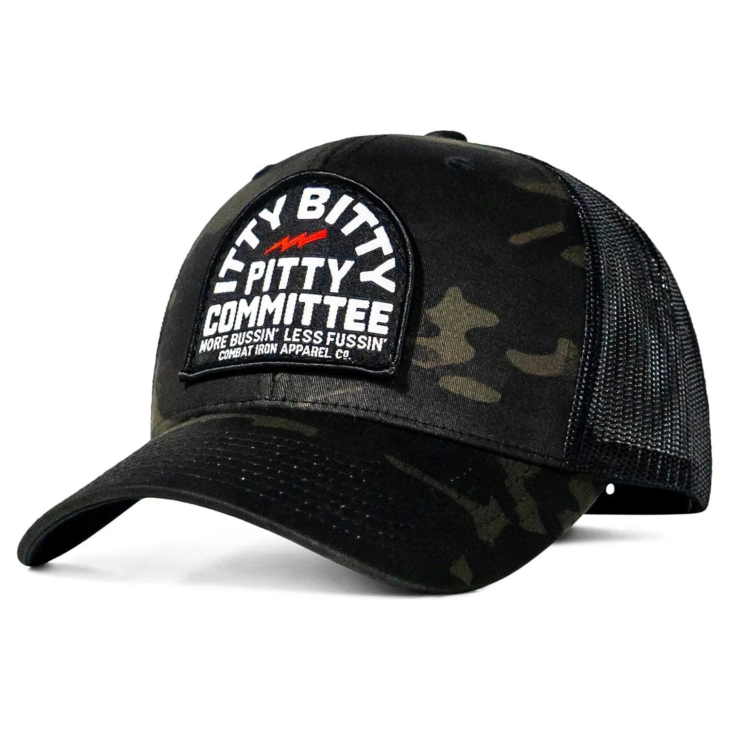 Itty Bitty Pitty Committee Patch SnapBack - Combat Iron Apparel Co.
