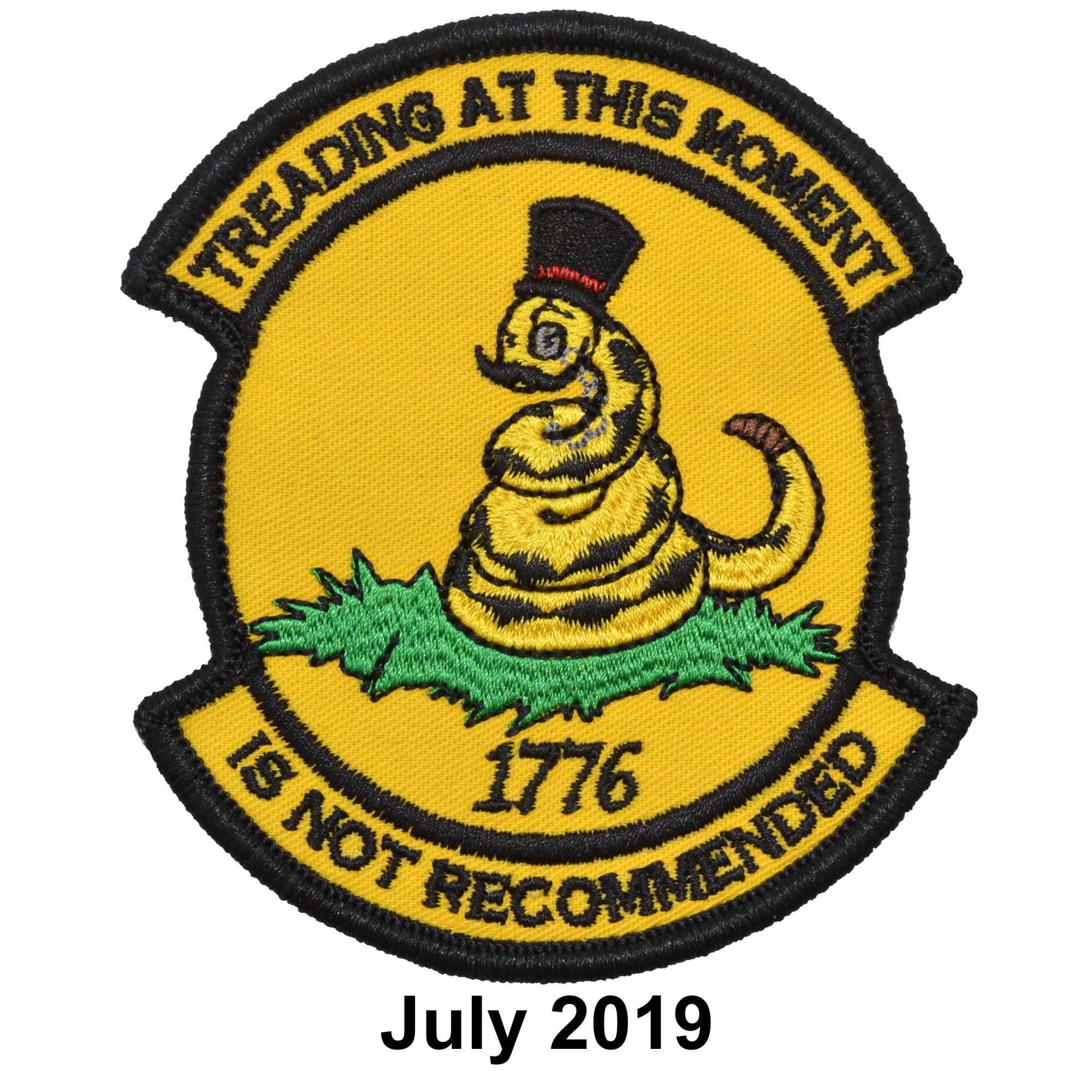 July 2019 Patch of the Month - Treading is Not Advised