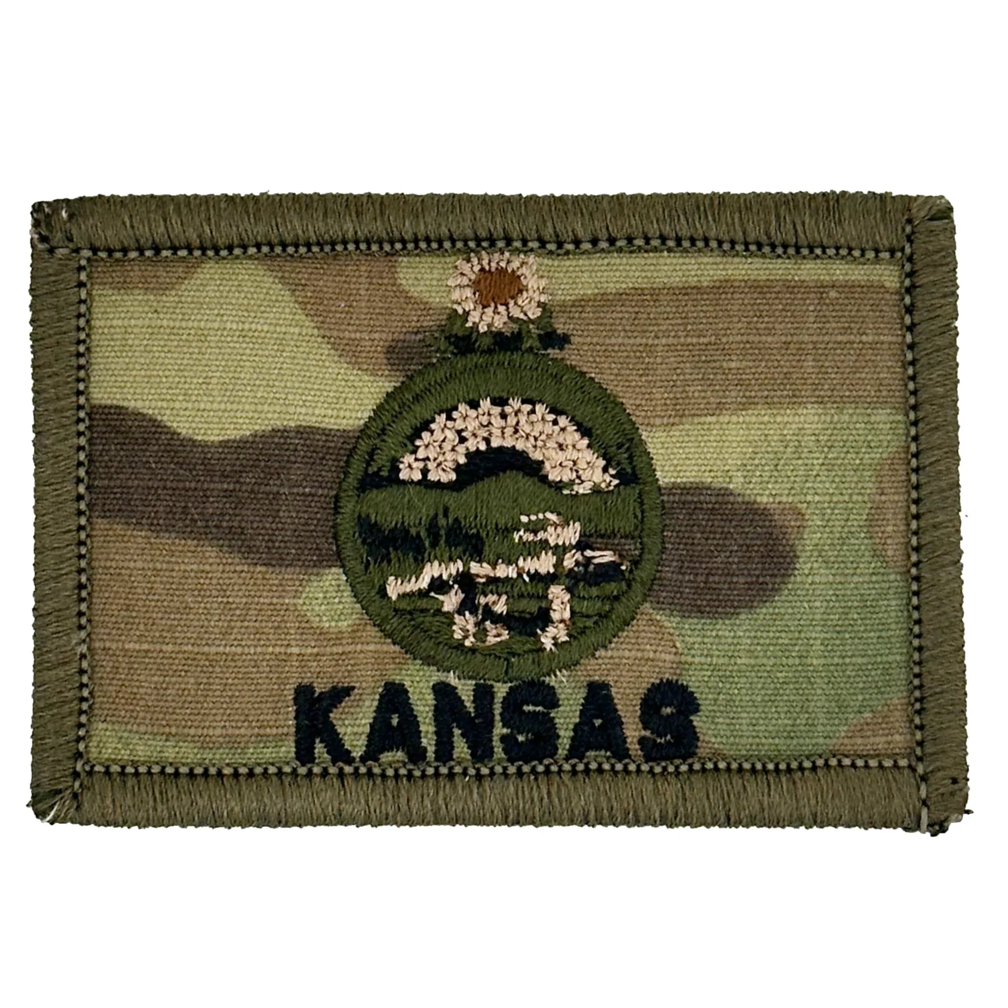 Kansas State Flag - 2x3 Patch