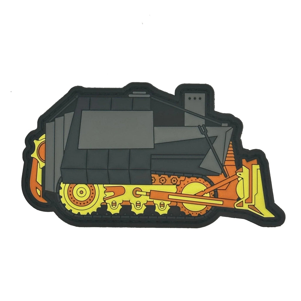 Killdozer PVC Patch - 2x4 inches, Full Color & OD Green: Unreasonable