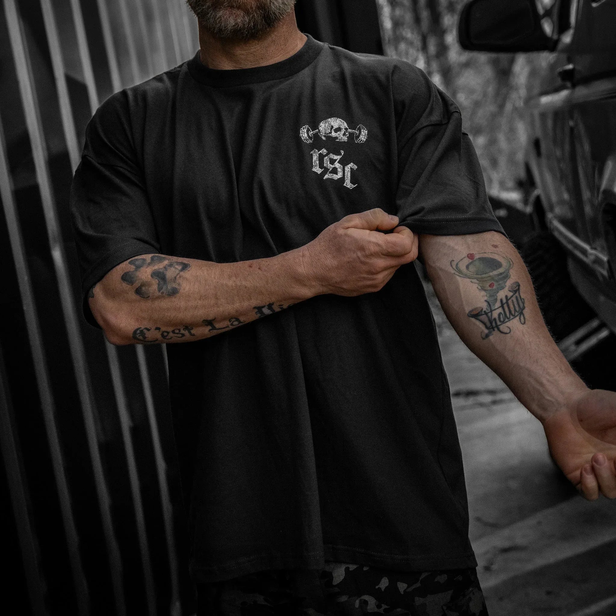 Lift And Church Men's T-Shirt - Combat Iron Apparel Co.