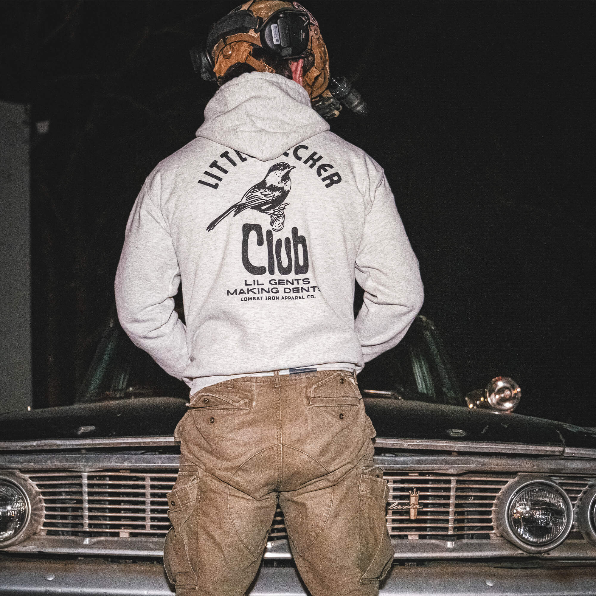 Little Pecker Club Fleece Lined Hoodie - Combat Iron Apparel Co.