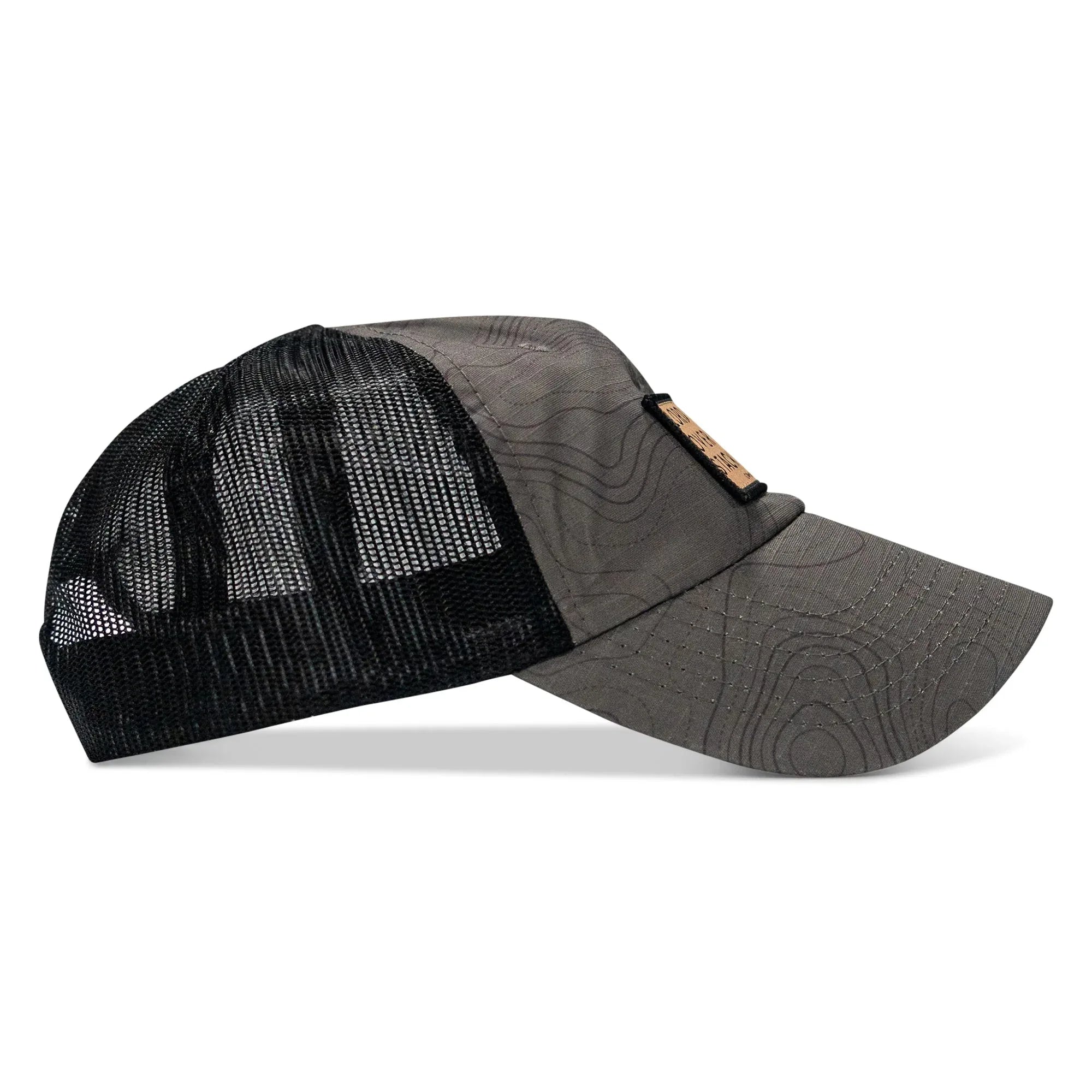 Lord Watch Over Me As I Stack Bodies Tan Patch Tactical Ripstop Mesh Snapback Hat - Combat Iron Apparel Co.