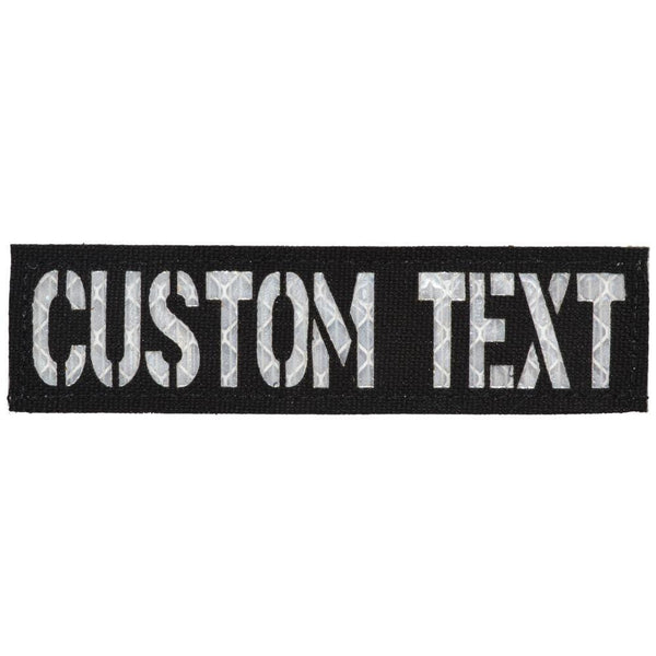 Custom Text Laser Cut - 1x3.75 CORDURA® Patch
