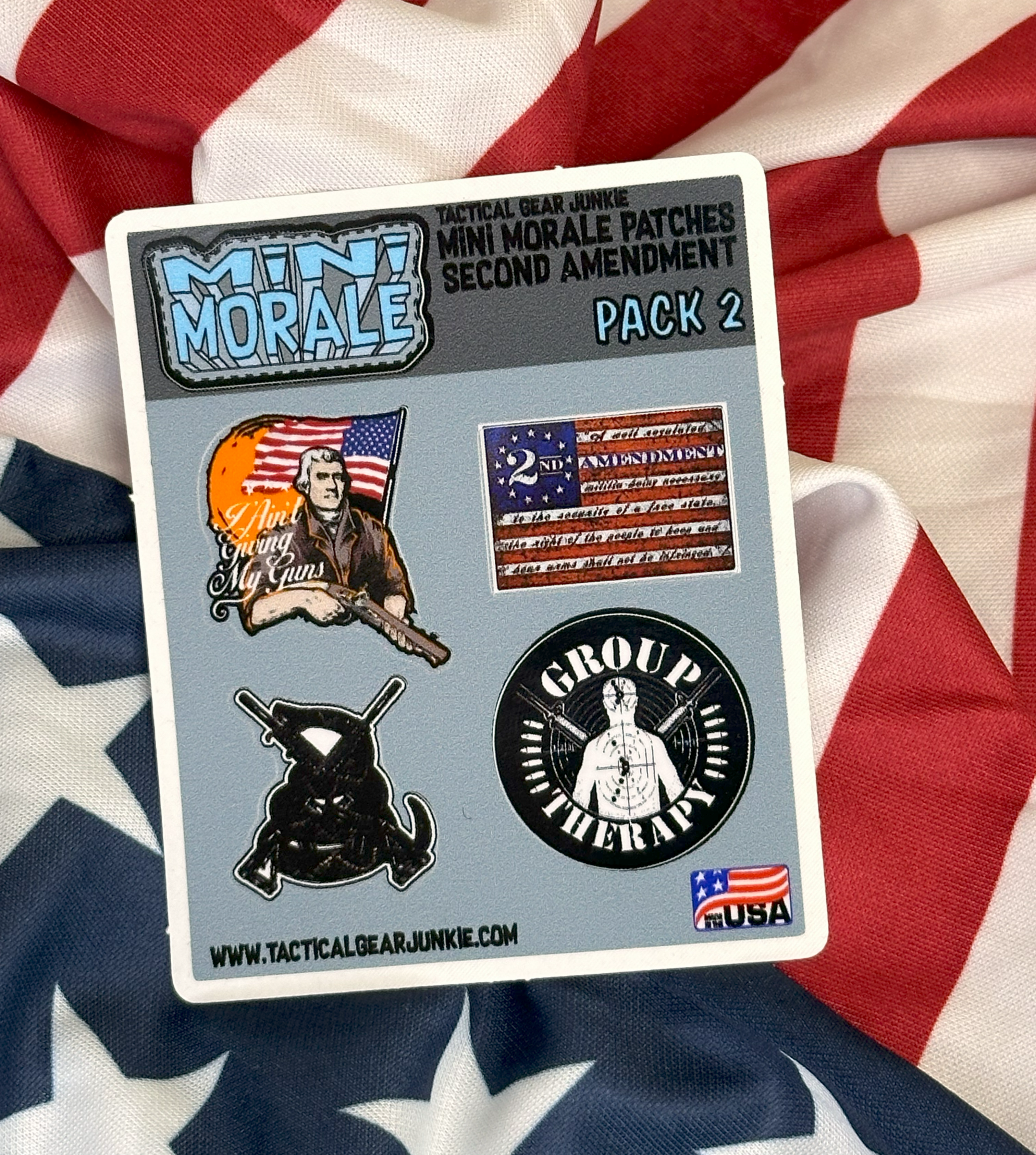 Stickers - Mini Morale - Second Amendment Pack 2