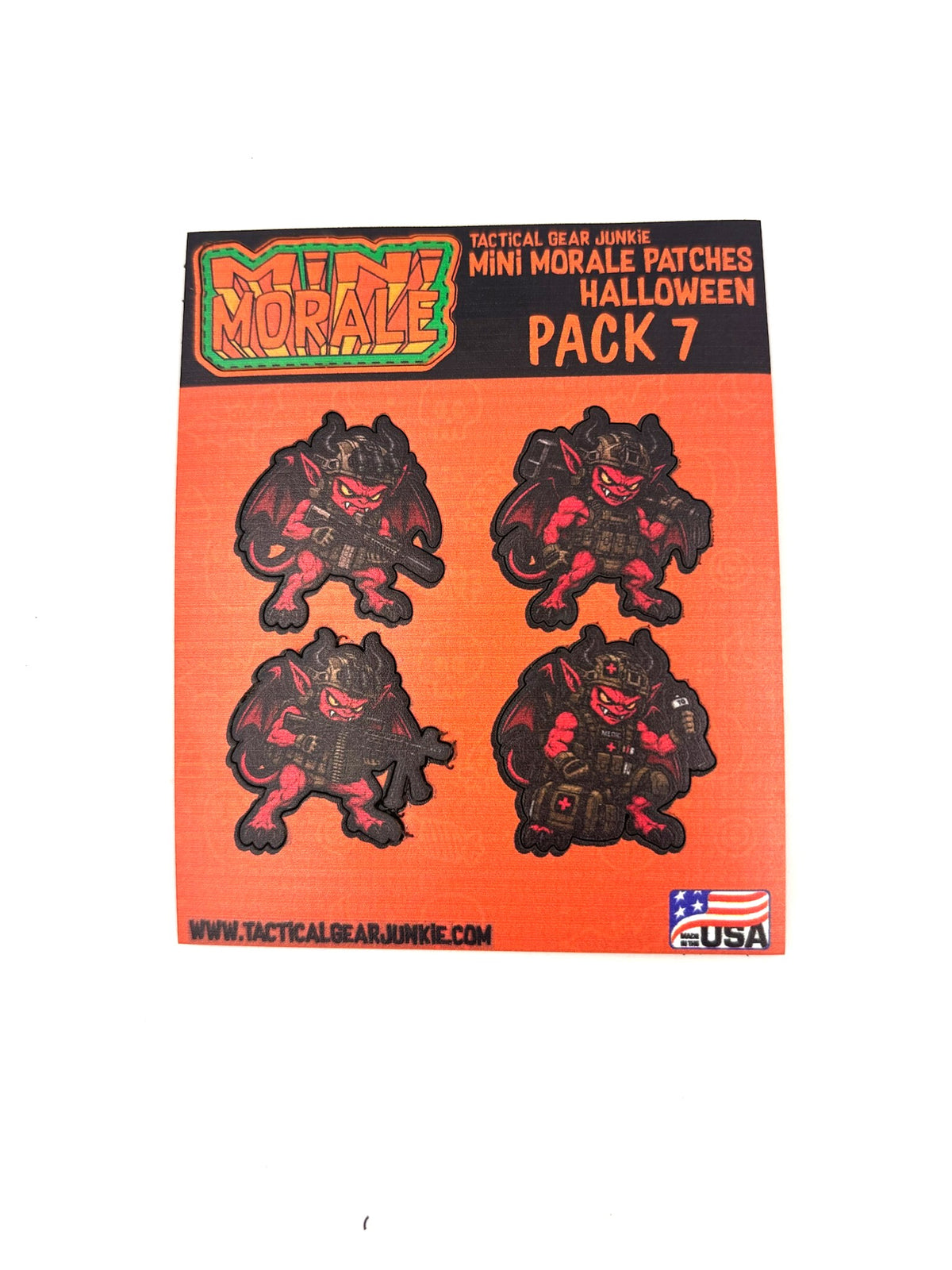 Mini Morale - Halloween Patch Pack 7
