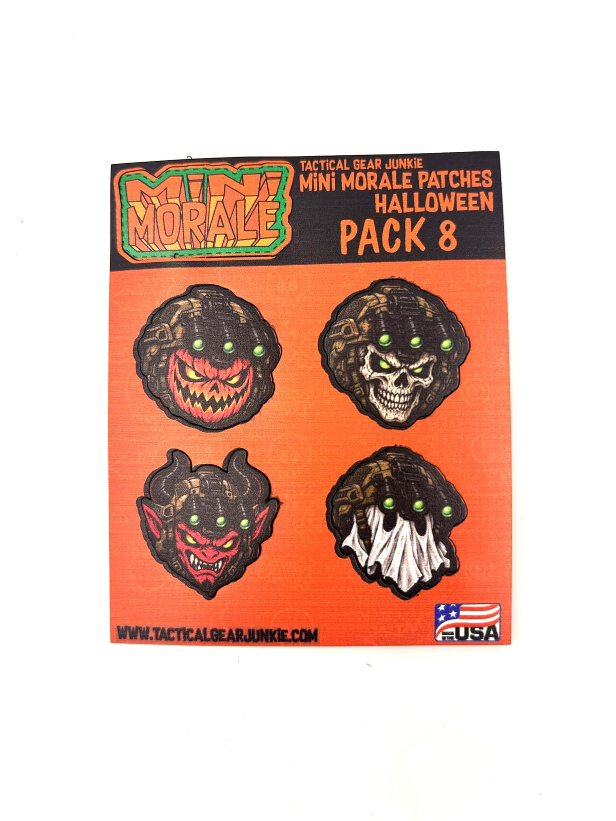 Mini Morale - Halloween Patch Pack 8