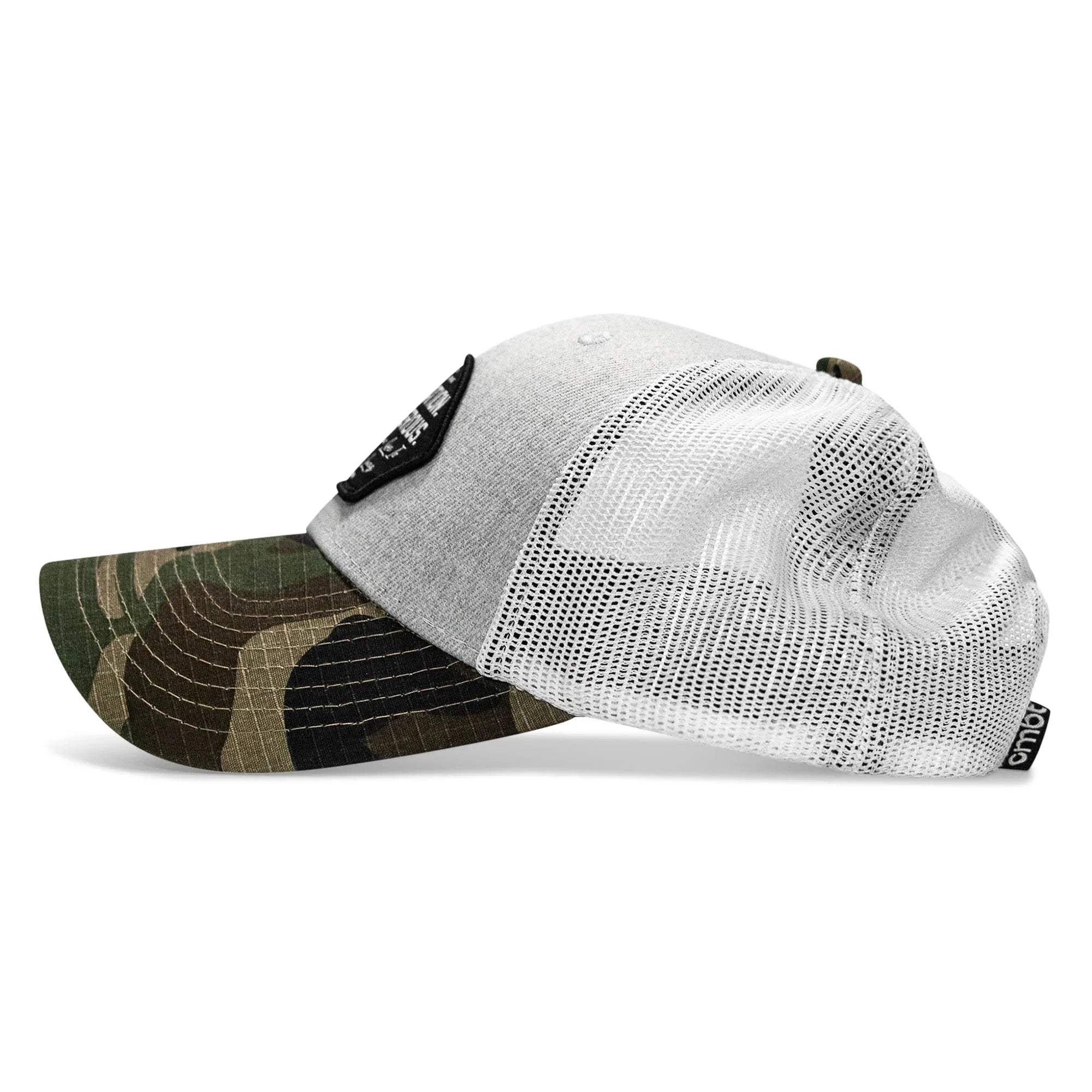 No Hesitation. Live Dangerous Patch Snapback Hat - Combat Iron Apparel Co.