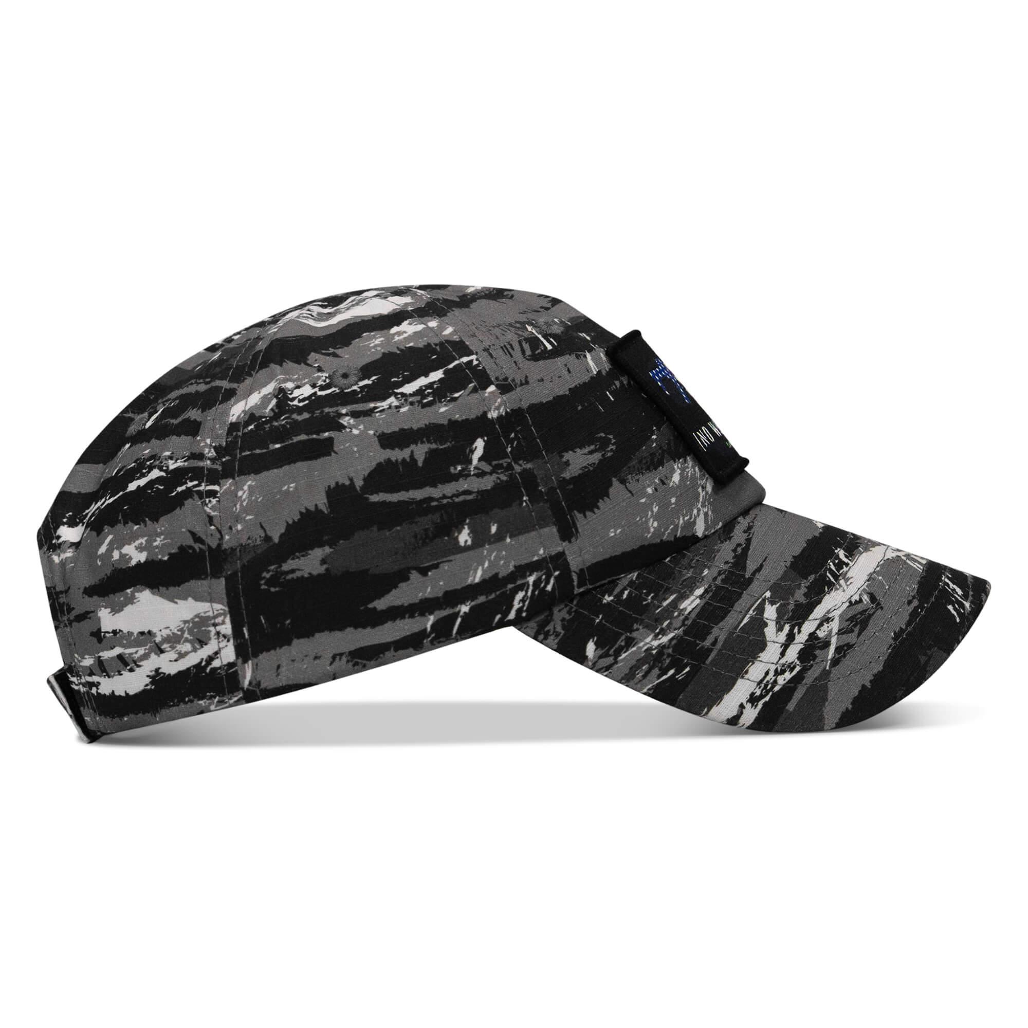 No Weak Shit American Flag Rifle Patch Tactical Ripstop Mesh Snapback Hat - Combat Iron Apparel Co.