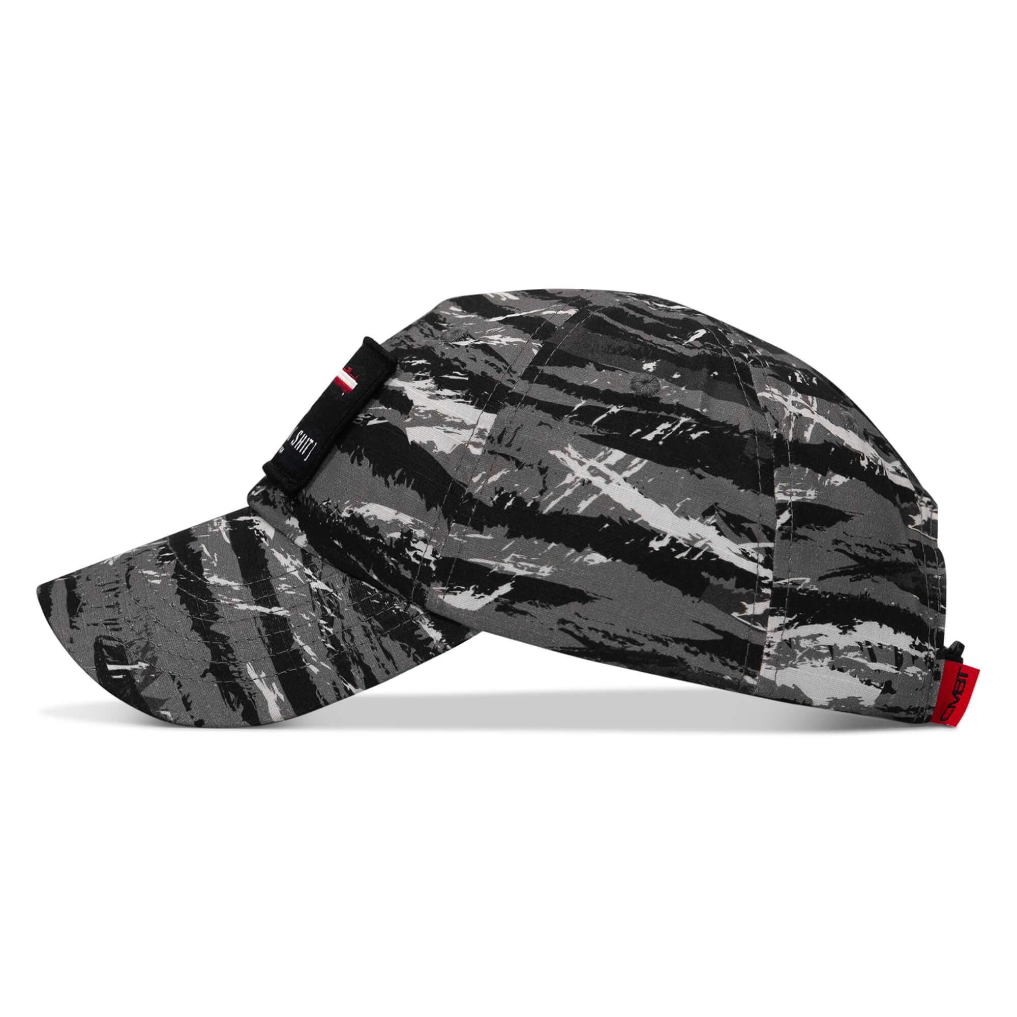 No Weak Shit American Flag Rifle Patch Tactical Ripstop Mesh Snapback Hat - Combat Iron Apparel Co.
