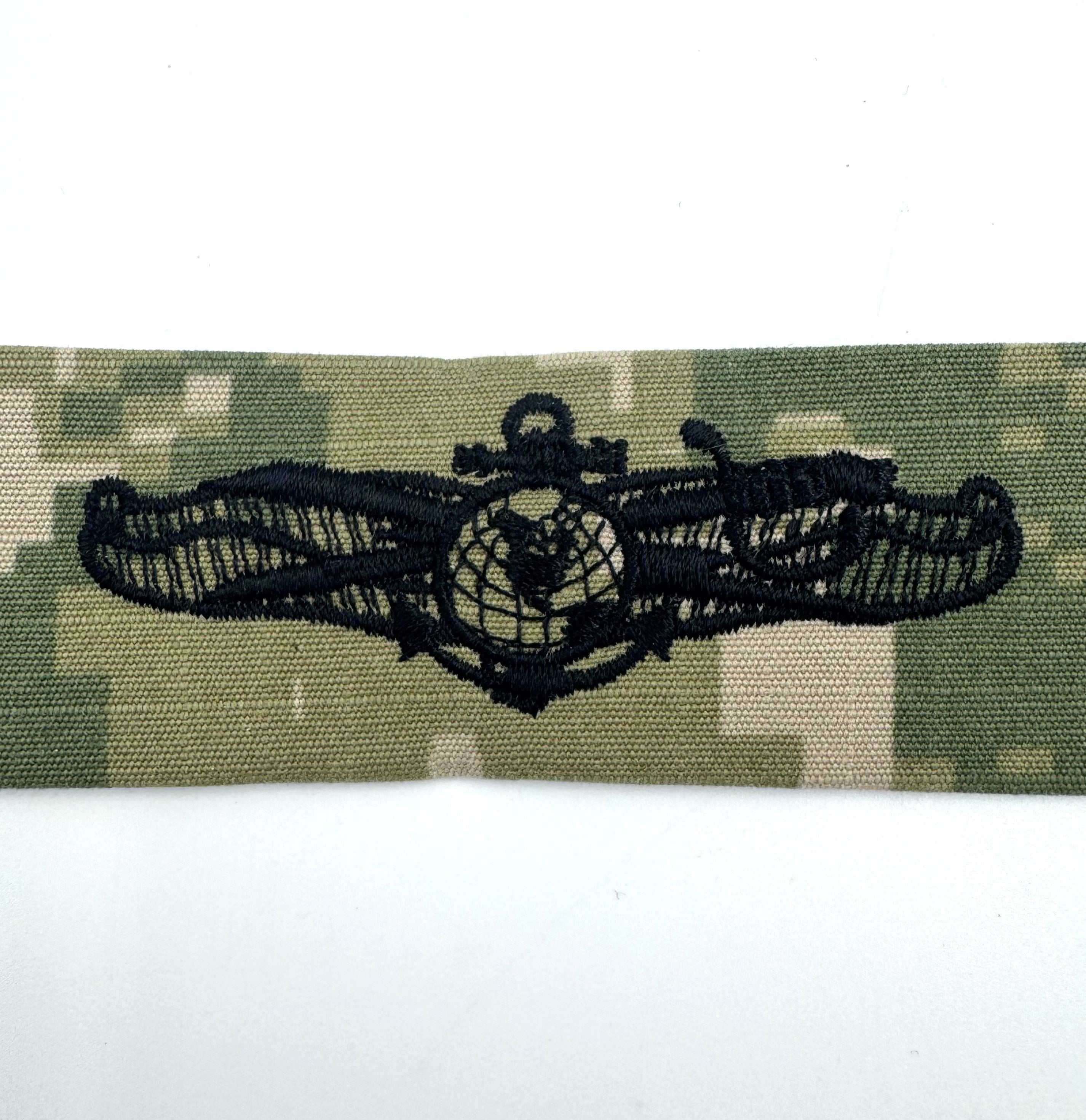US Navy - NWU Type III Embroidered Badge - Sew On - Information Warfare