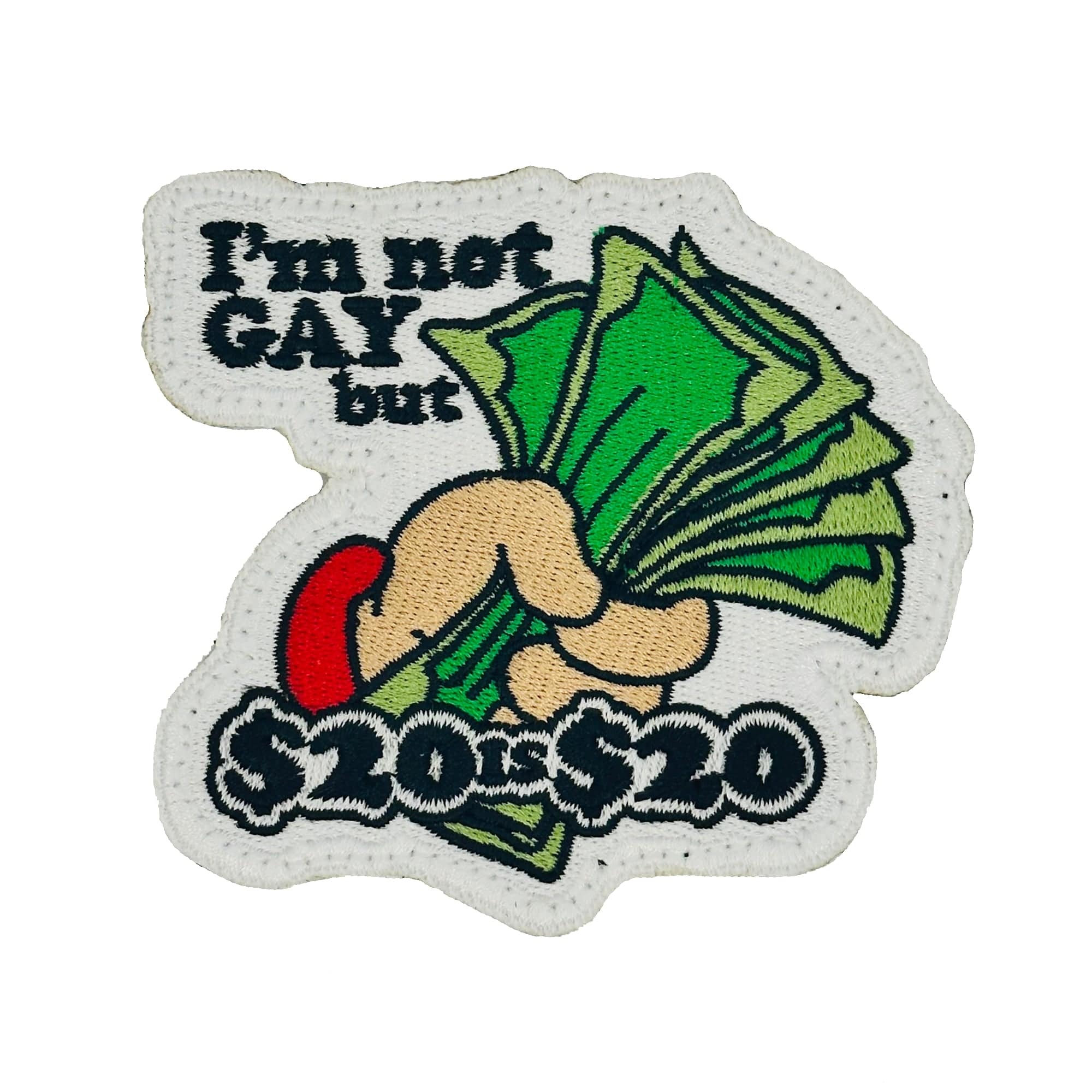 Tactical Gear Junkie Patches I'm Not Gay But $20 is $20 - 3.25" Laser Cut Patch