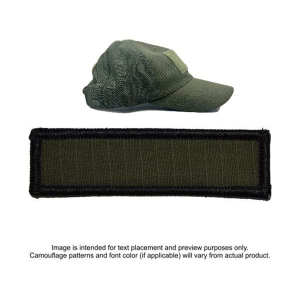 Tactical Gear Junkie Patches Olive Drab TGJ US Made Operator Hat - Mesh Back with Custom 1x3.75 Patch