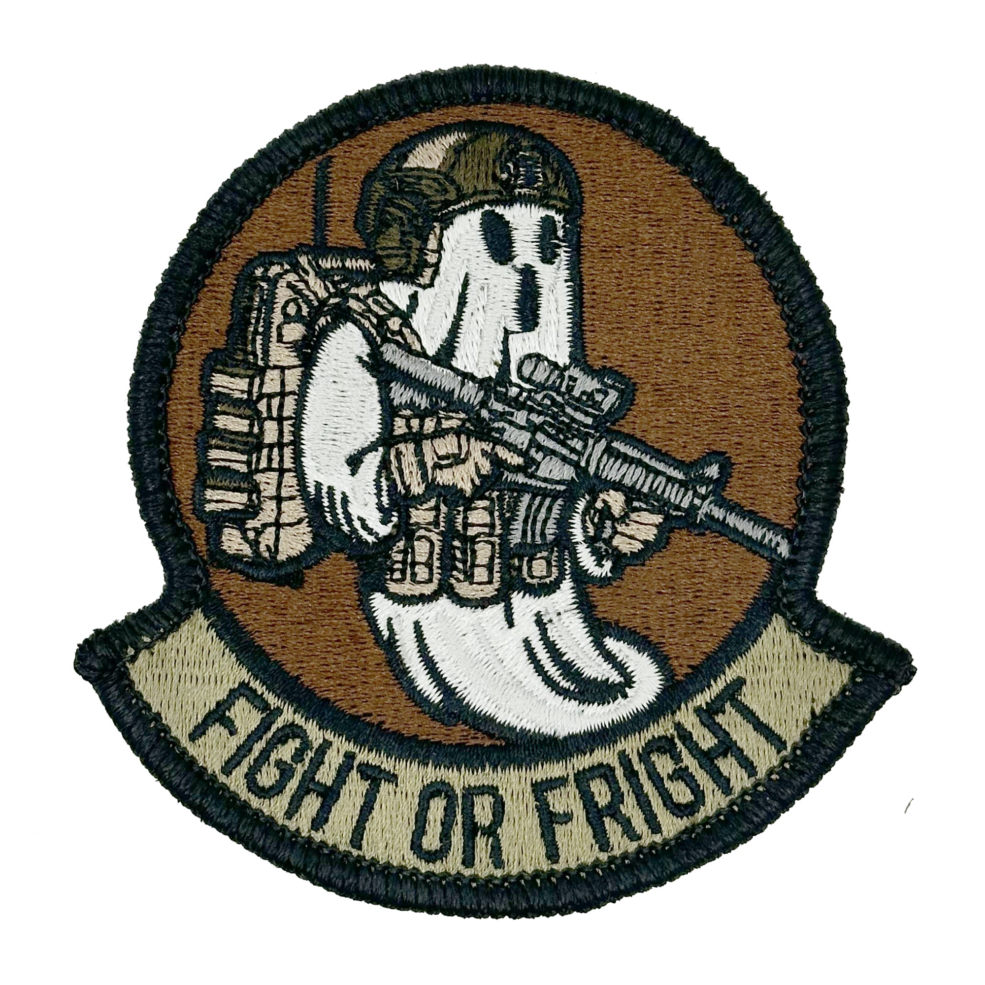 October 2024 POTM - "Jasper the Un-Friendly Ghost" - "Fight or Fright" OCP Tactical  3.75" Patch