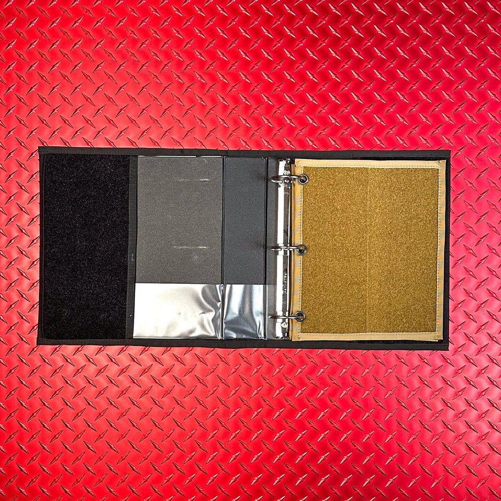 Patch Binder USA Made TGJ Tactical Binder - Complete Package with Binder & 2 Patch