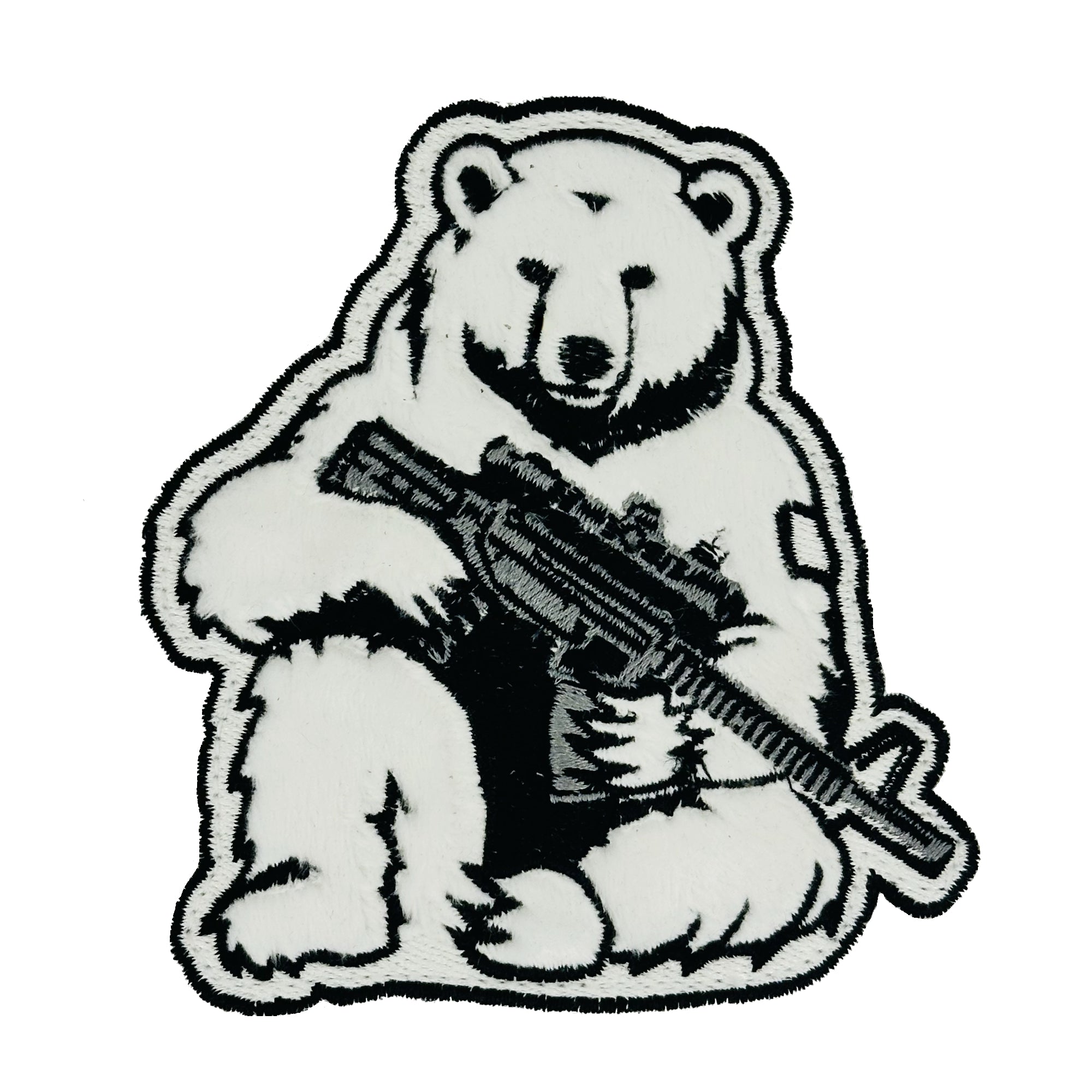 Deploying Fluff and Tough: The Tactical Polar Bear Patch – Where Furry Meets Fury!