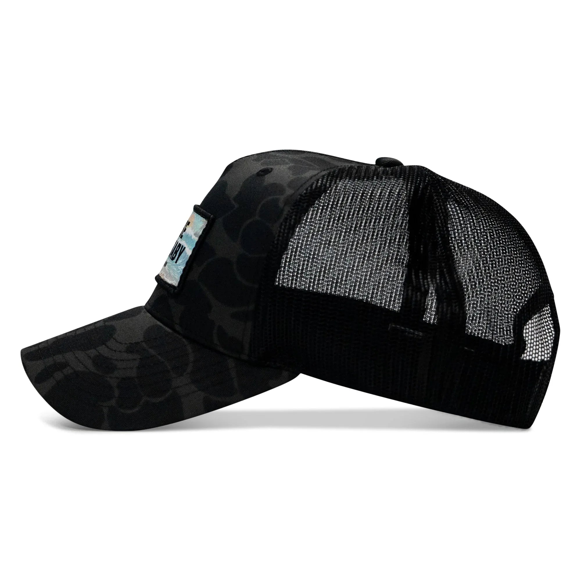 Raise Hell Baby Sunset Patch Snapback Hat - Combat Iron Apparel Co.