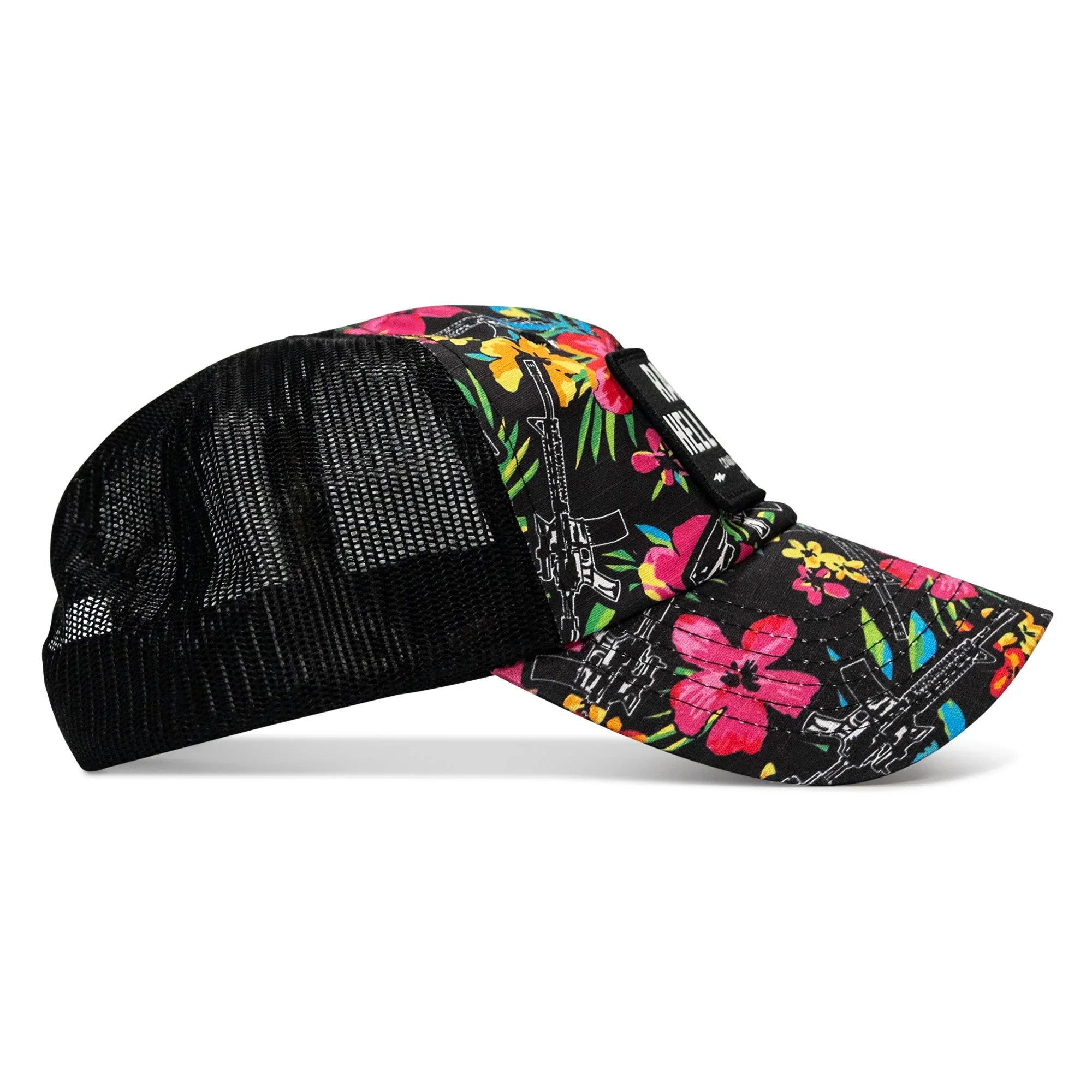 Raise Hell Baby Patch Tactical Ripstop Mesh Snapback Hat - Combat Iron Apparel Co.