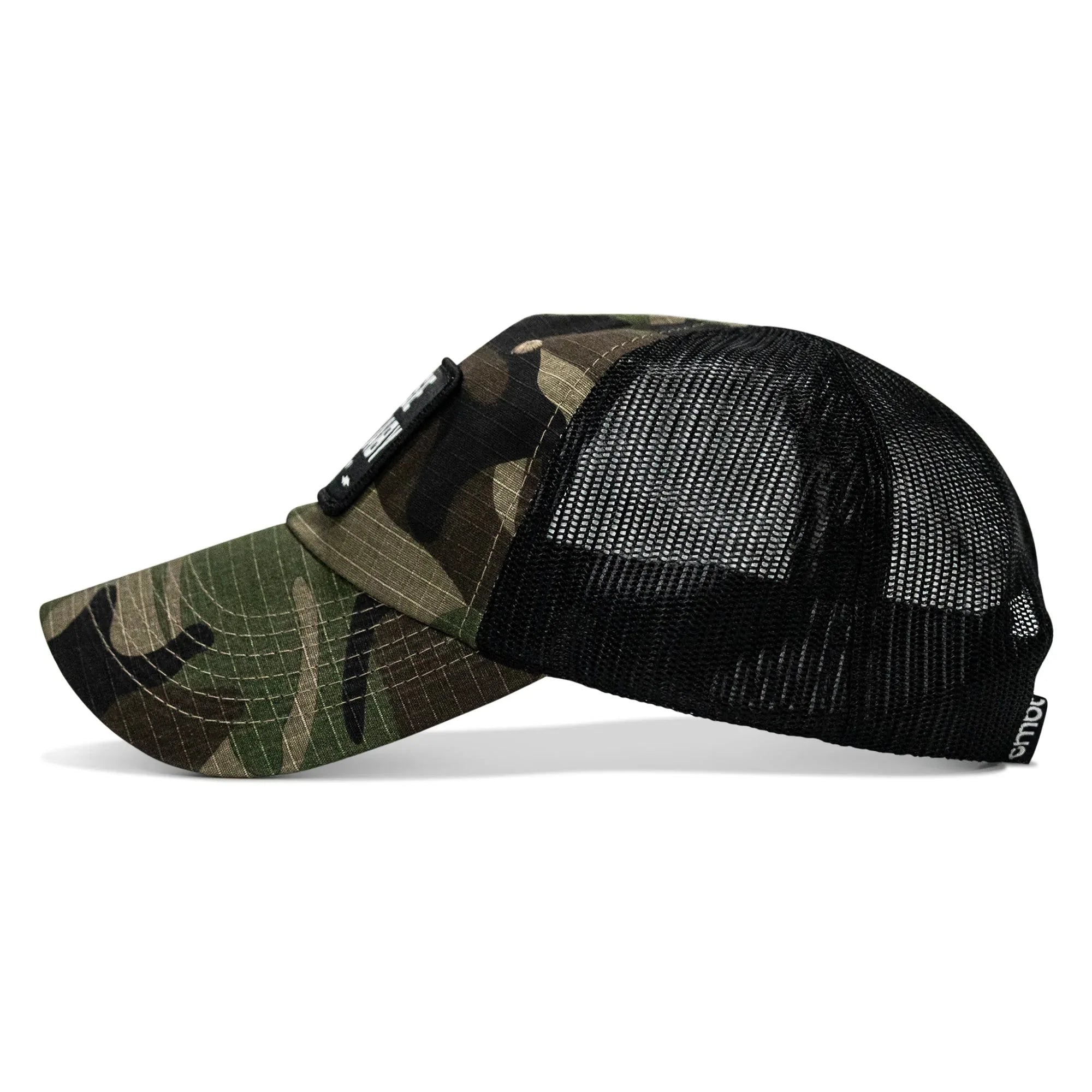 Raise Hell Baby Patch Tactical Ripstop Mesh Snapback Hat - Combat Iron Apparel Co.